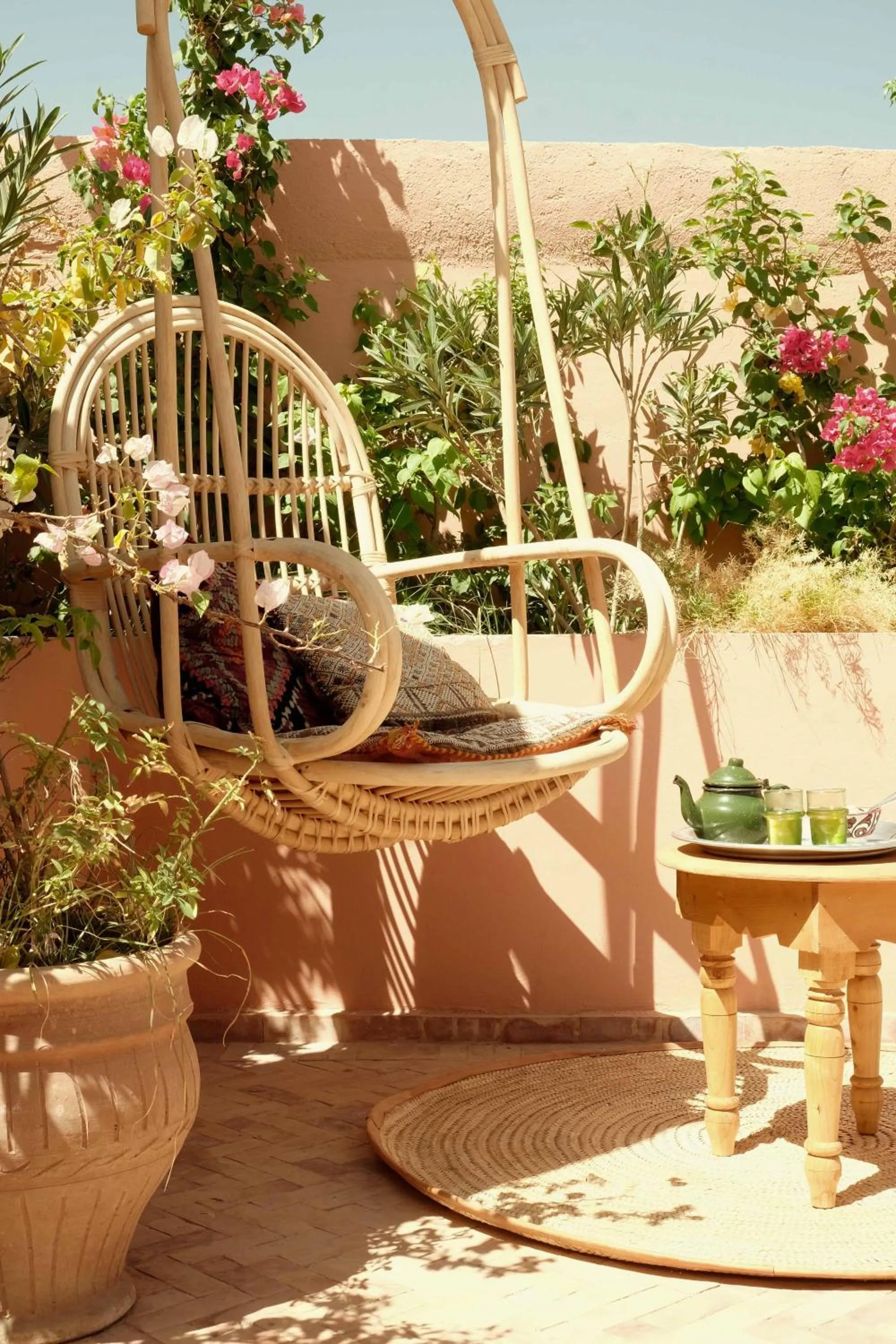 Balcony/Terrace in Riad BE Marrakech