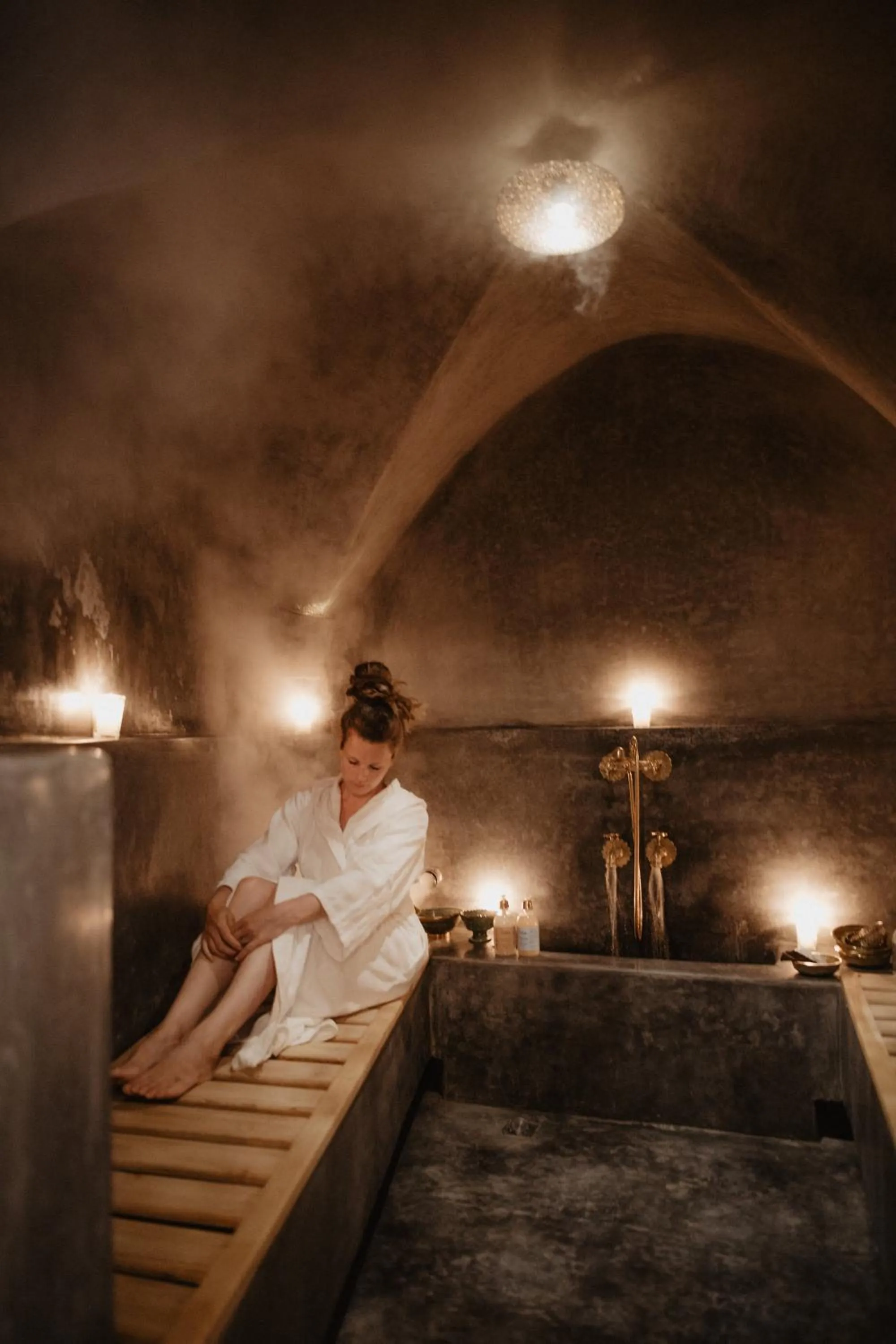 Steam room in Riad BE Marrakech