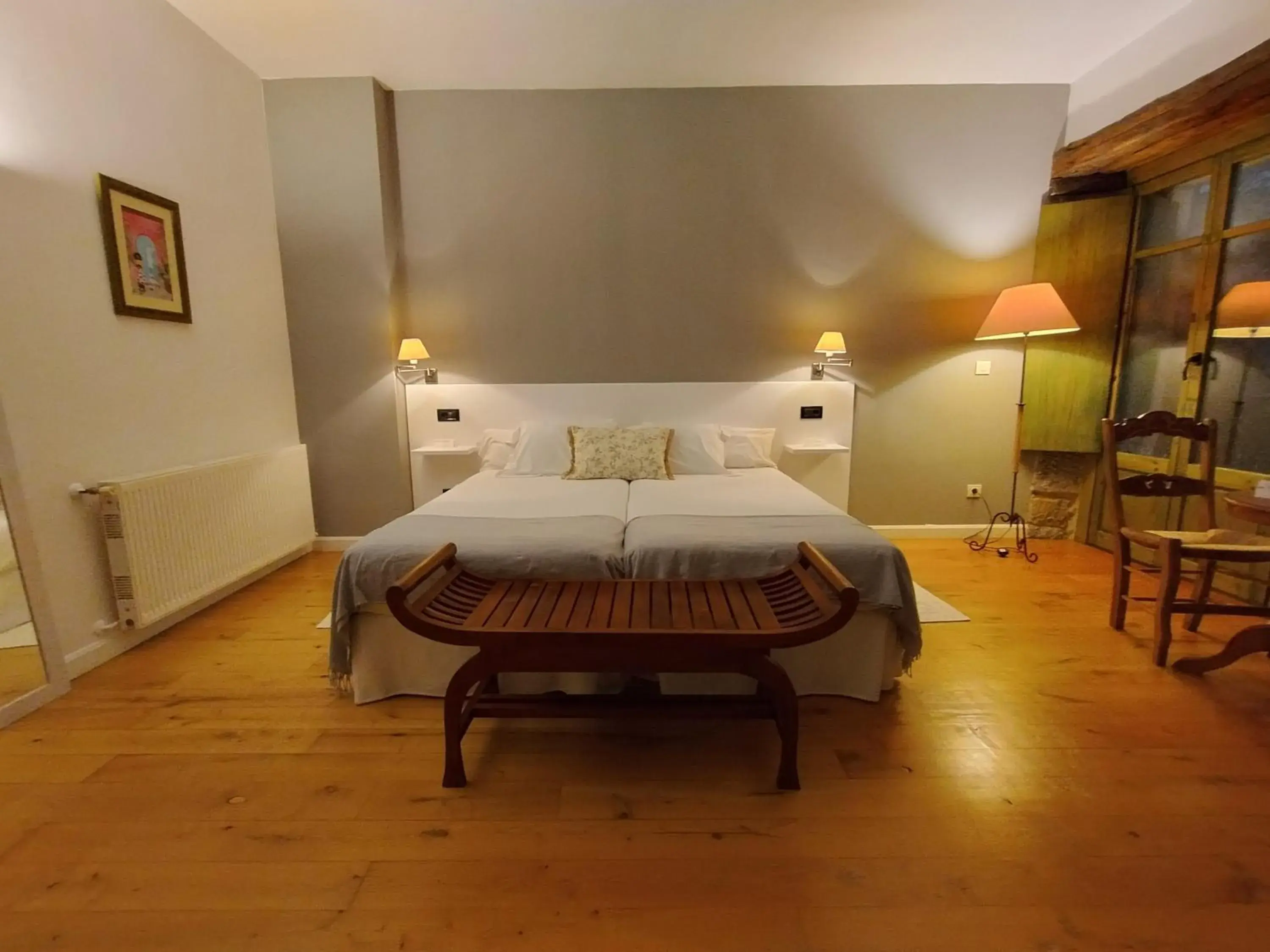 Twin Room with Balcony in Hotel Boutique Villa de Palacios - Palacio de Aras Twin Room with Balcony in Hotel Boutique Villa de Palacios - Palacio de Aras