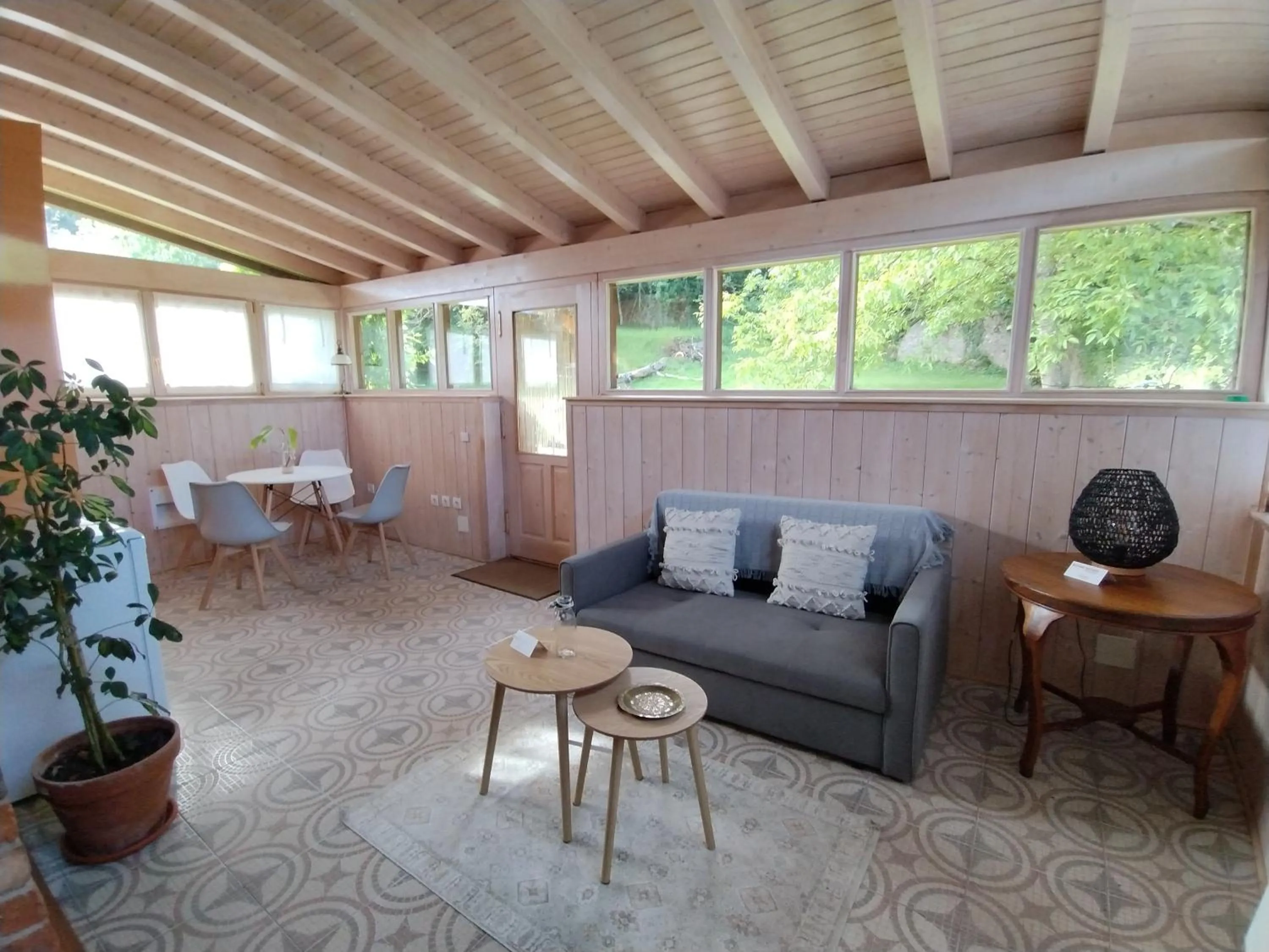 Seating area in Hotel Boutique Villa de Palacios - Palacio de Aras