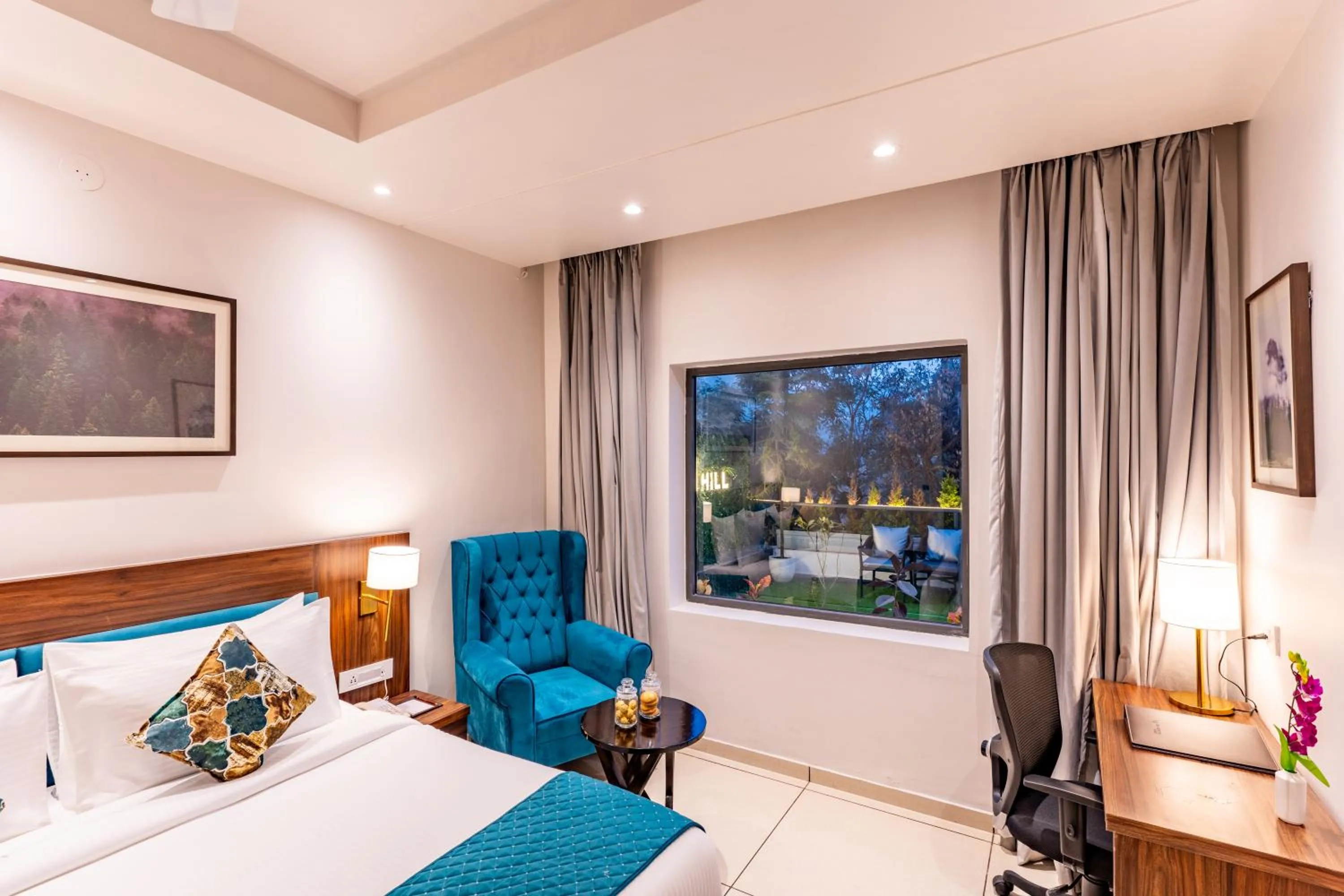 Bed in Regenta Place Panchkula Morni Hills