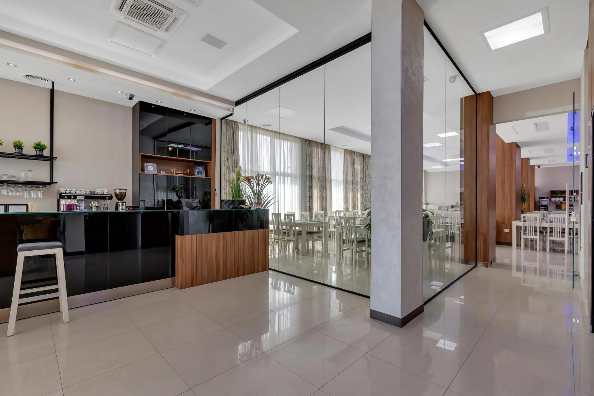 Lobby or reception in Hotel Marconi