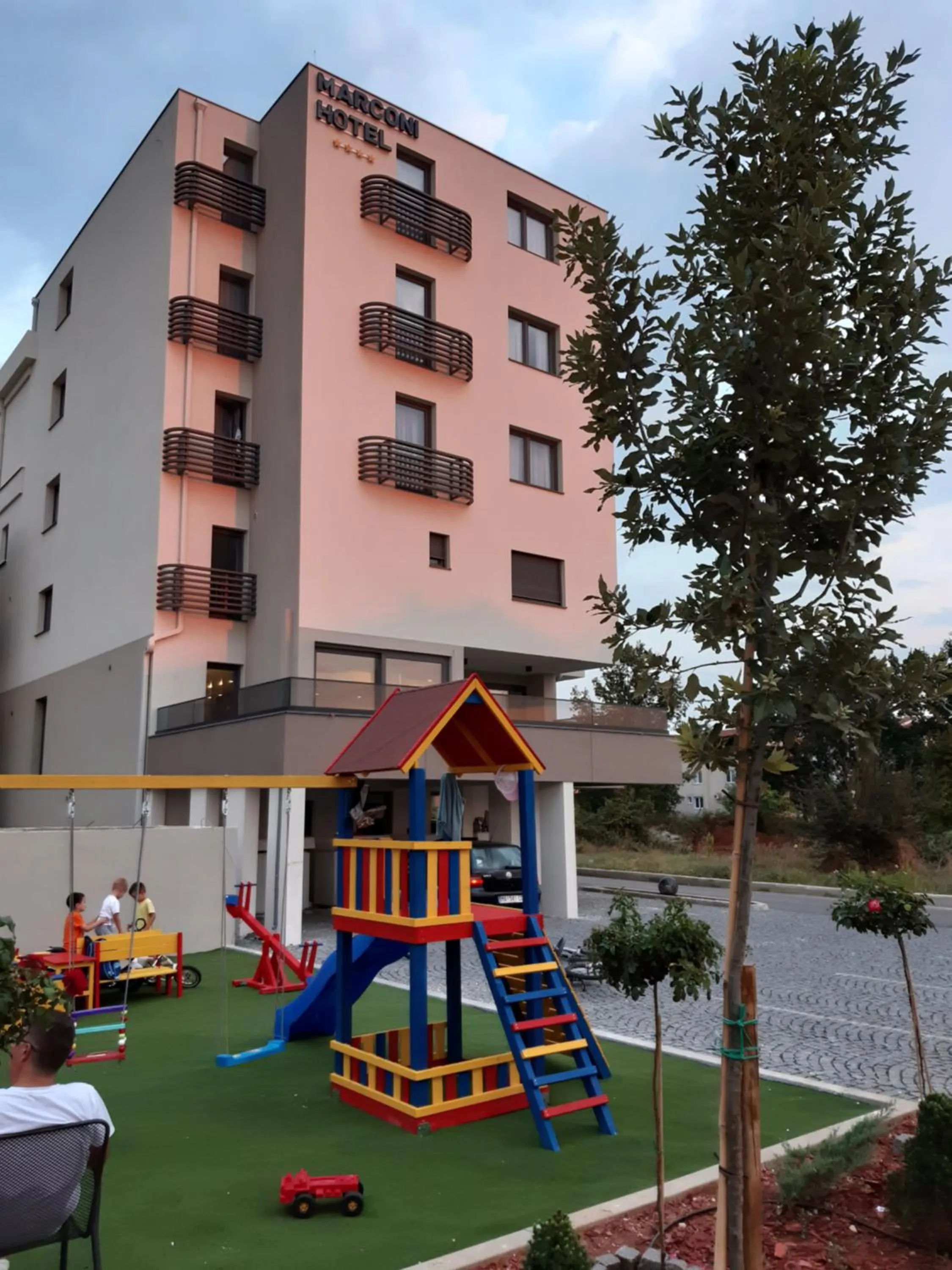 Children play ground in Hotel Marconi