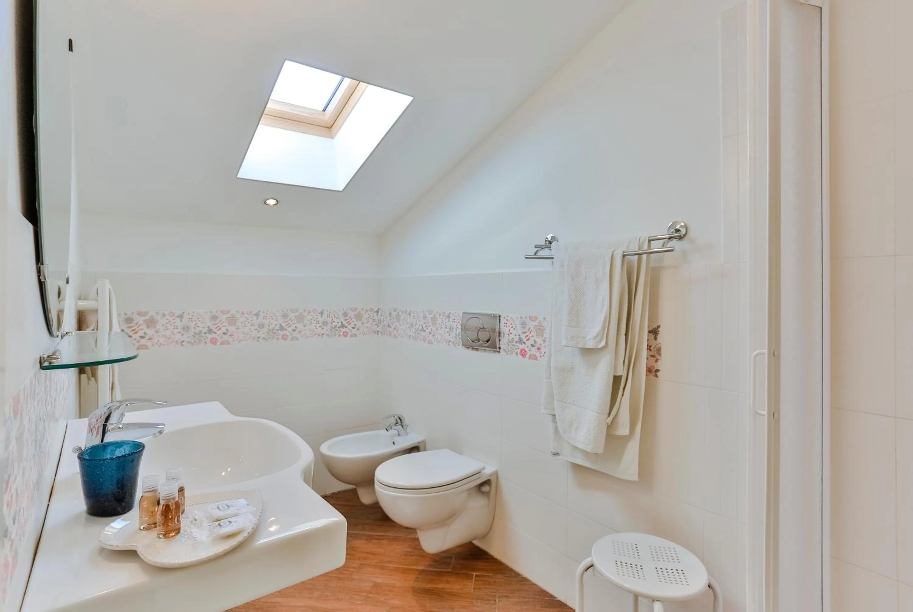 Bathroom in Cà De Rossana Bed&Breakfast