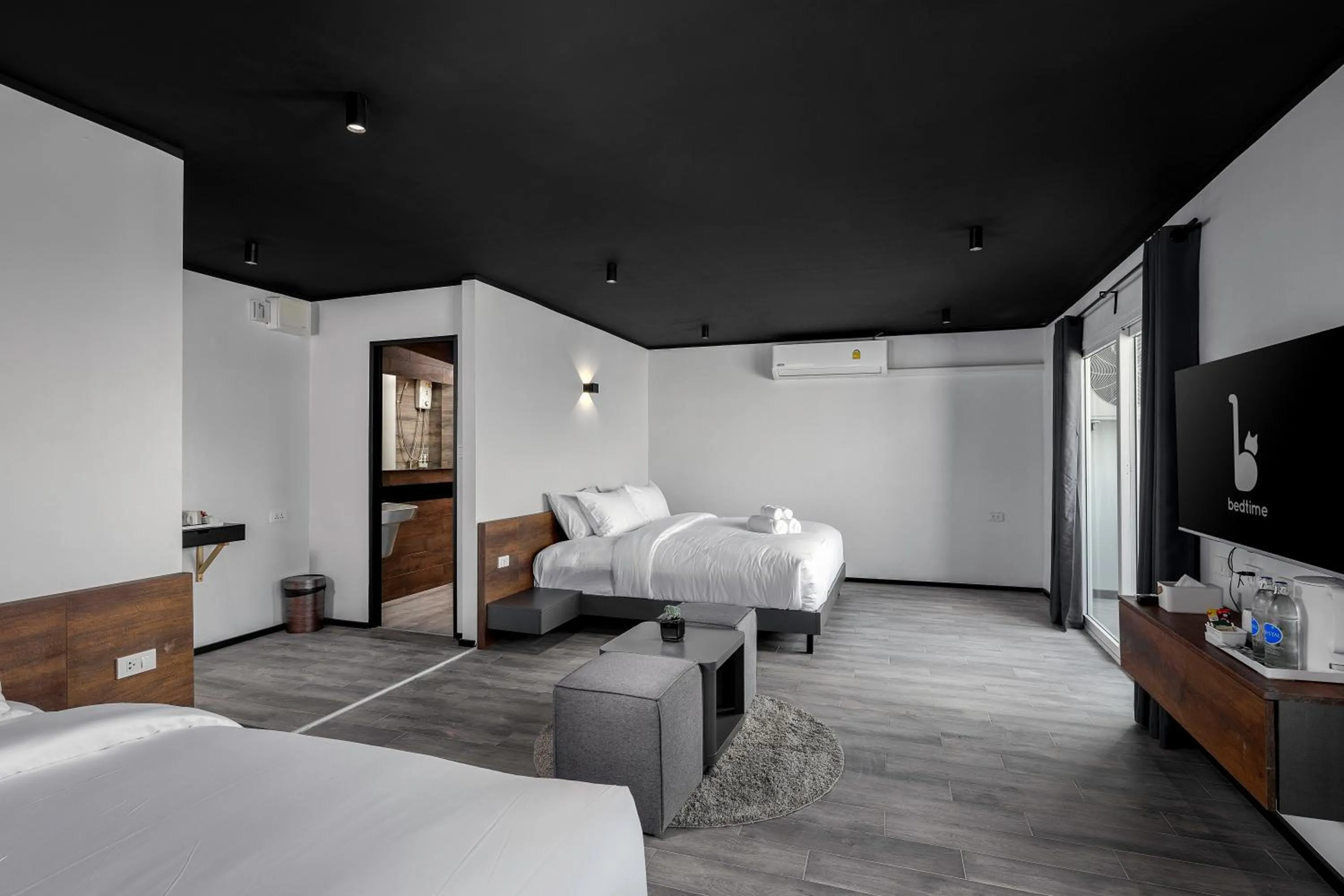 Bed in BedTime Hotel Samui