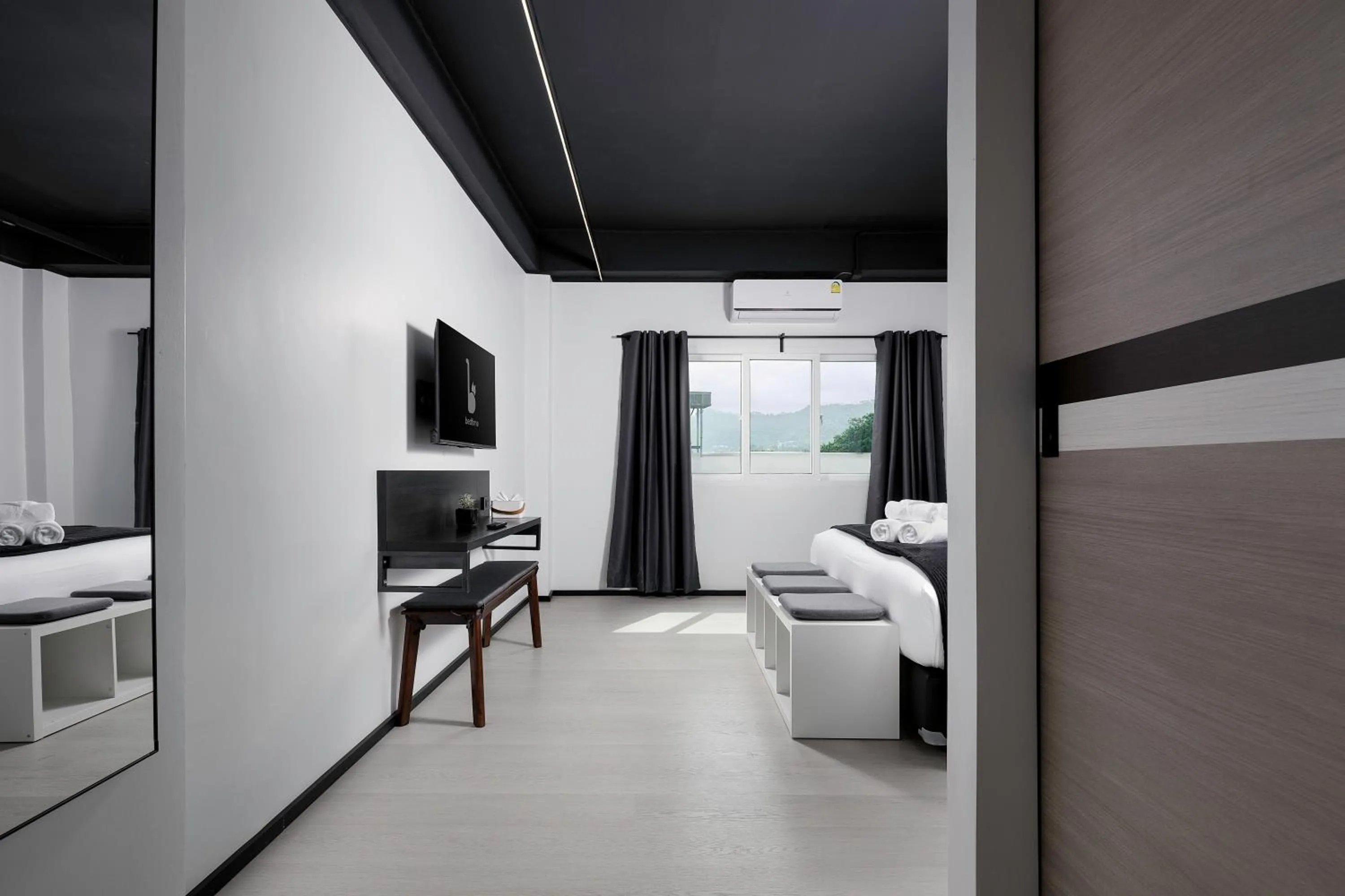 Bed in BedTime Hotel Samui