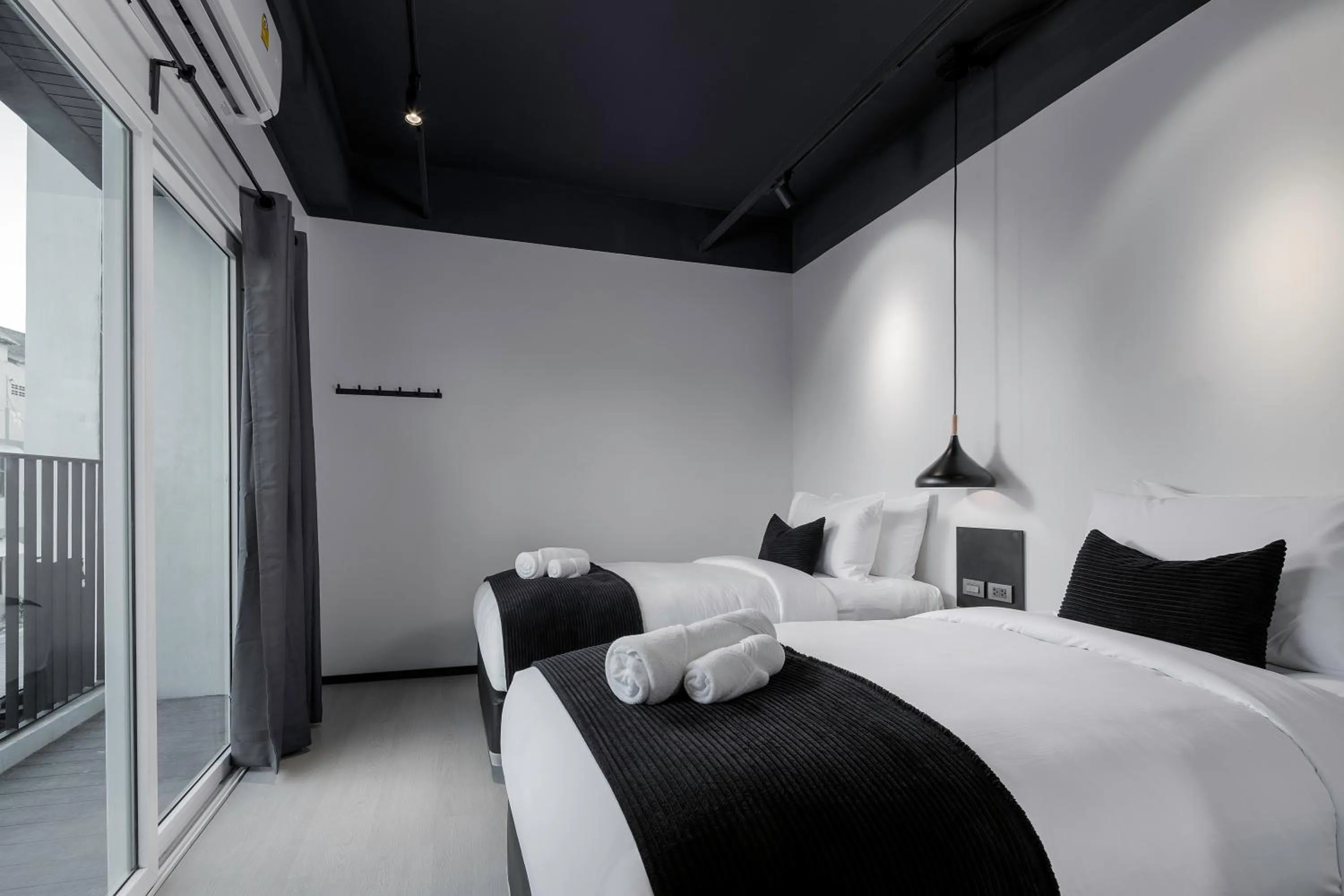 Bed in BedTime Hotel Samui