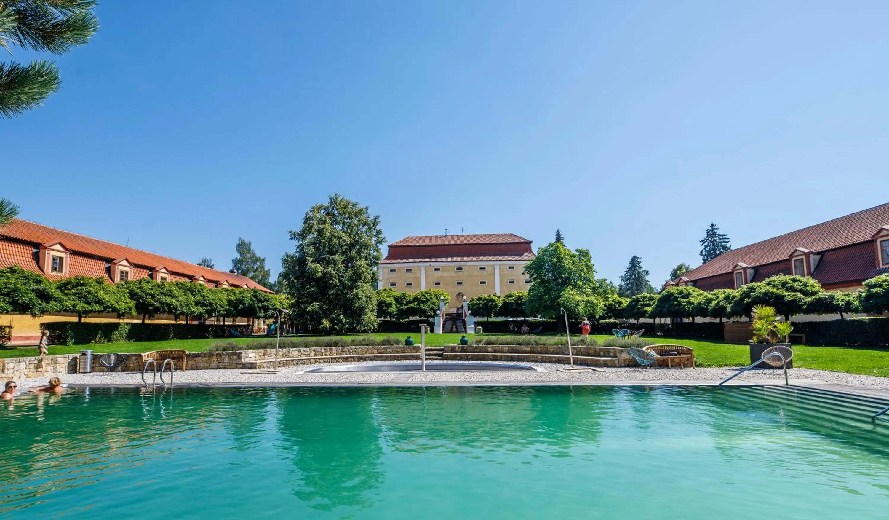 Garden in Dvůr Pecínov
