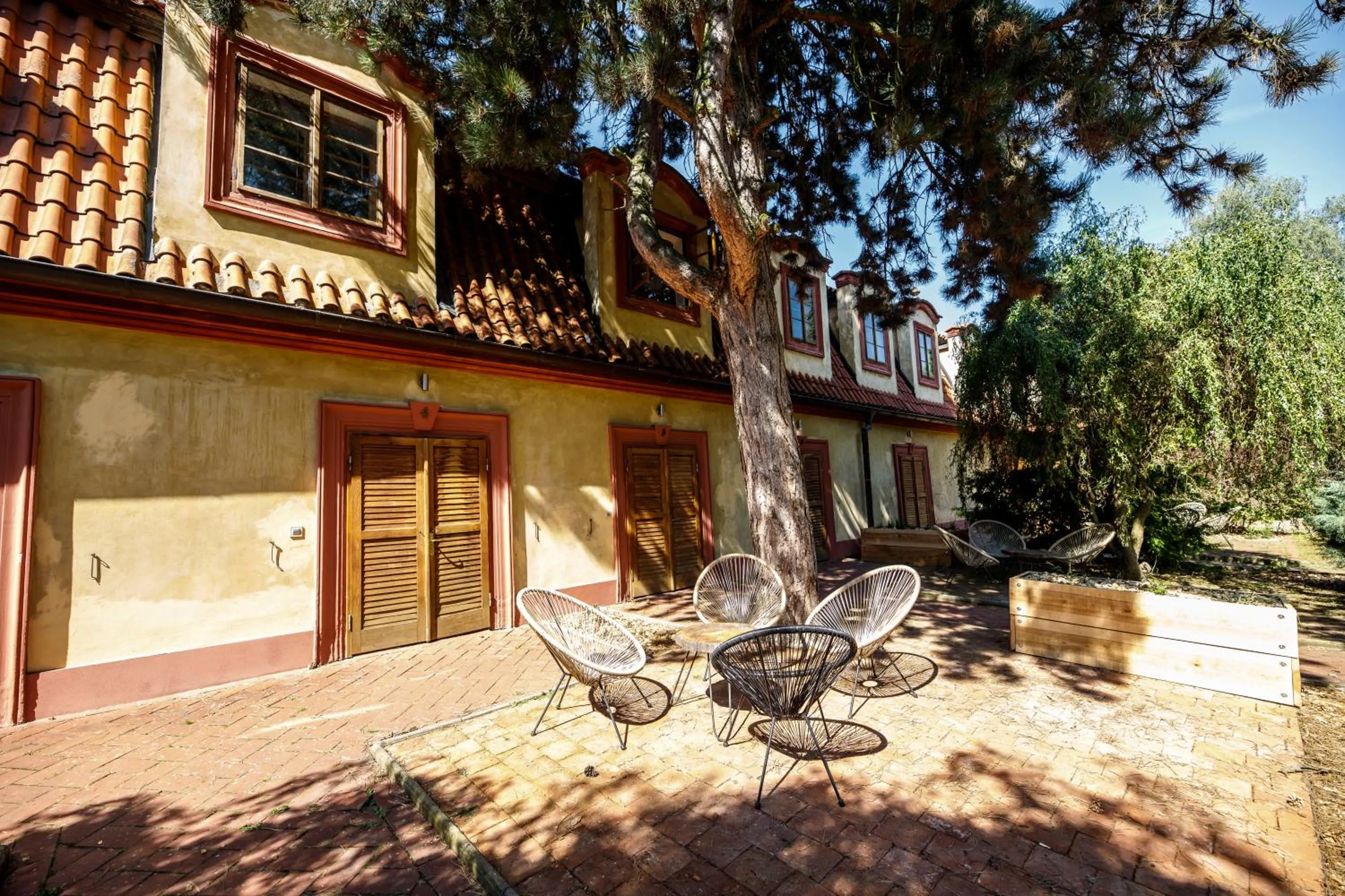 Balcony/Terrace in Dvůr Pecínov