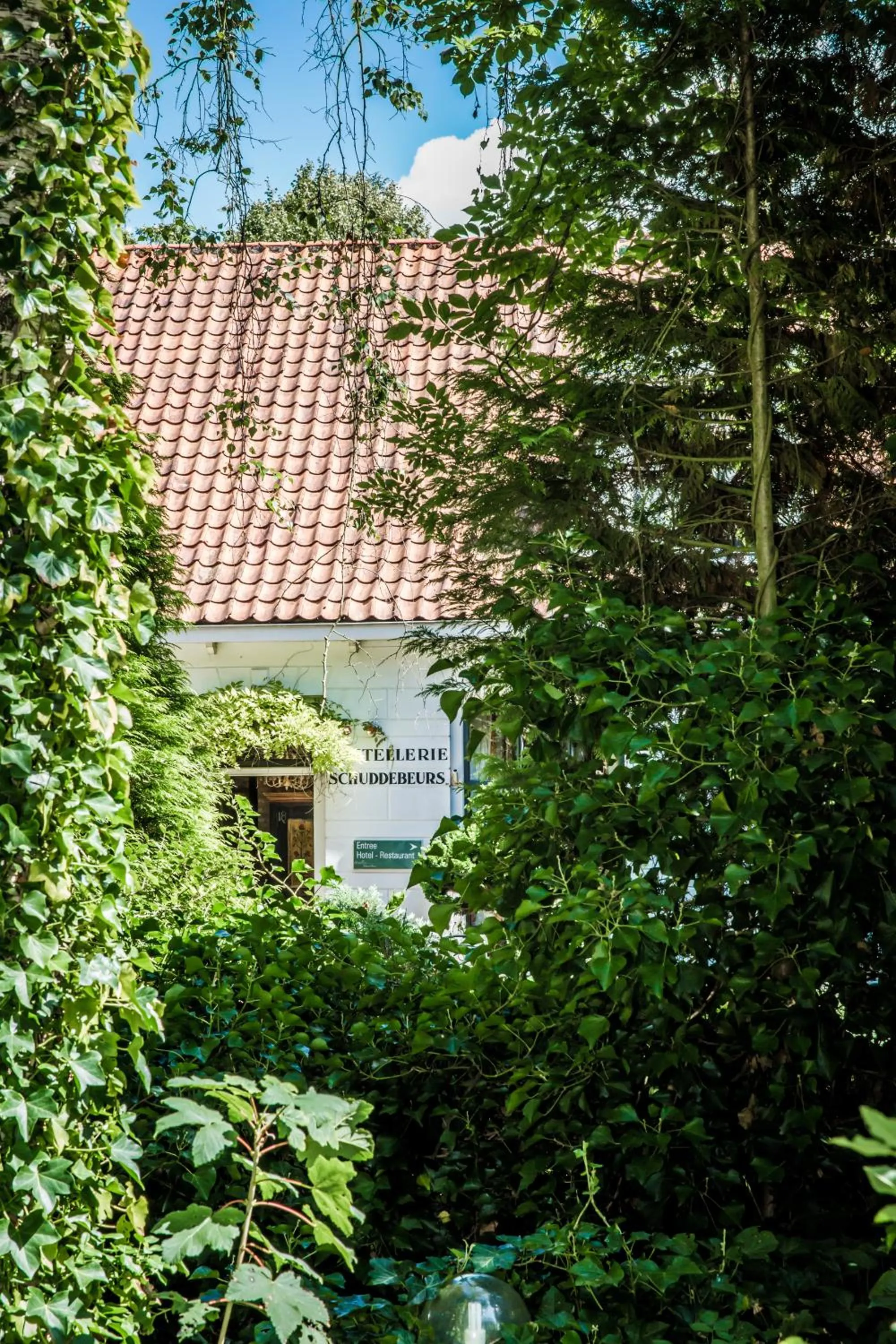Facade/entrance in Hostellerie Schuddebeurs