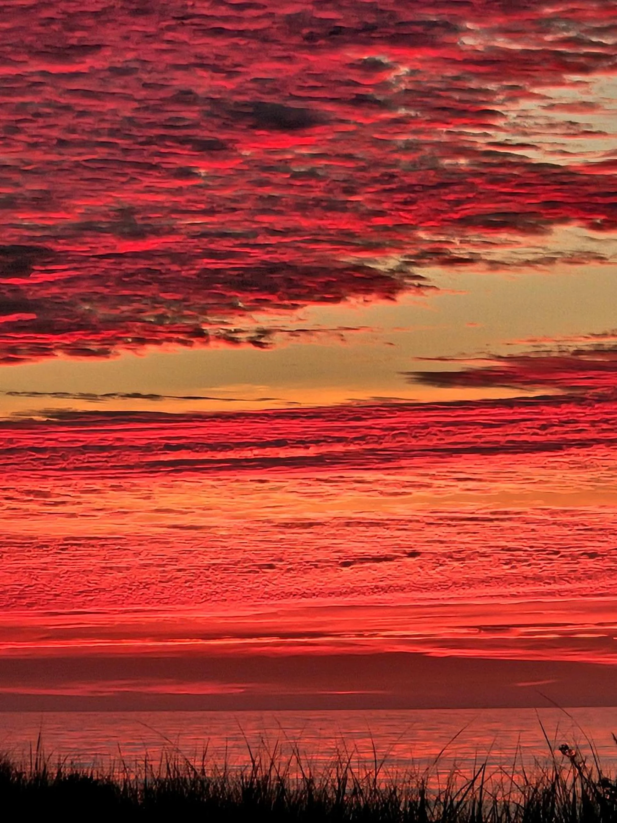 Sunrise in Boardwalk Sand & Surf Beach Hotel Oceanfront