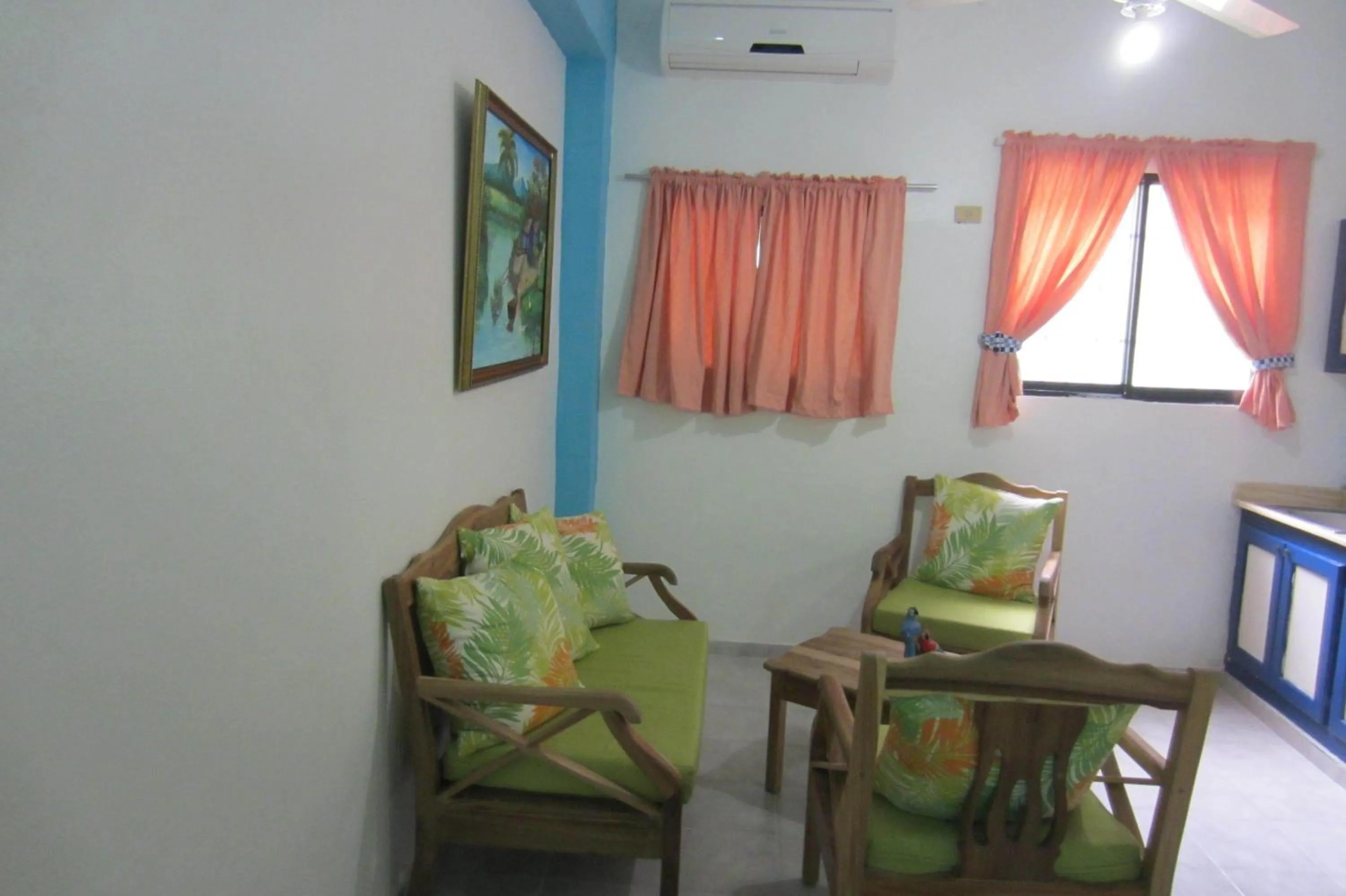 Living room in Aparthotel Genova