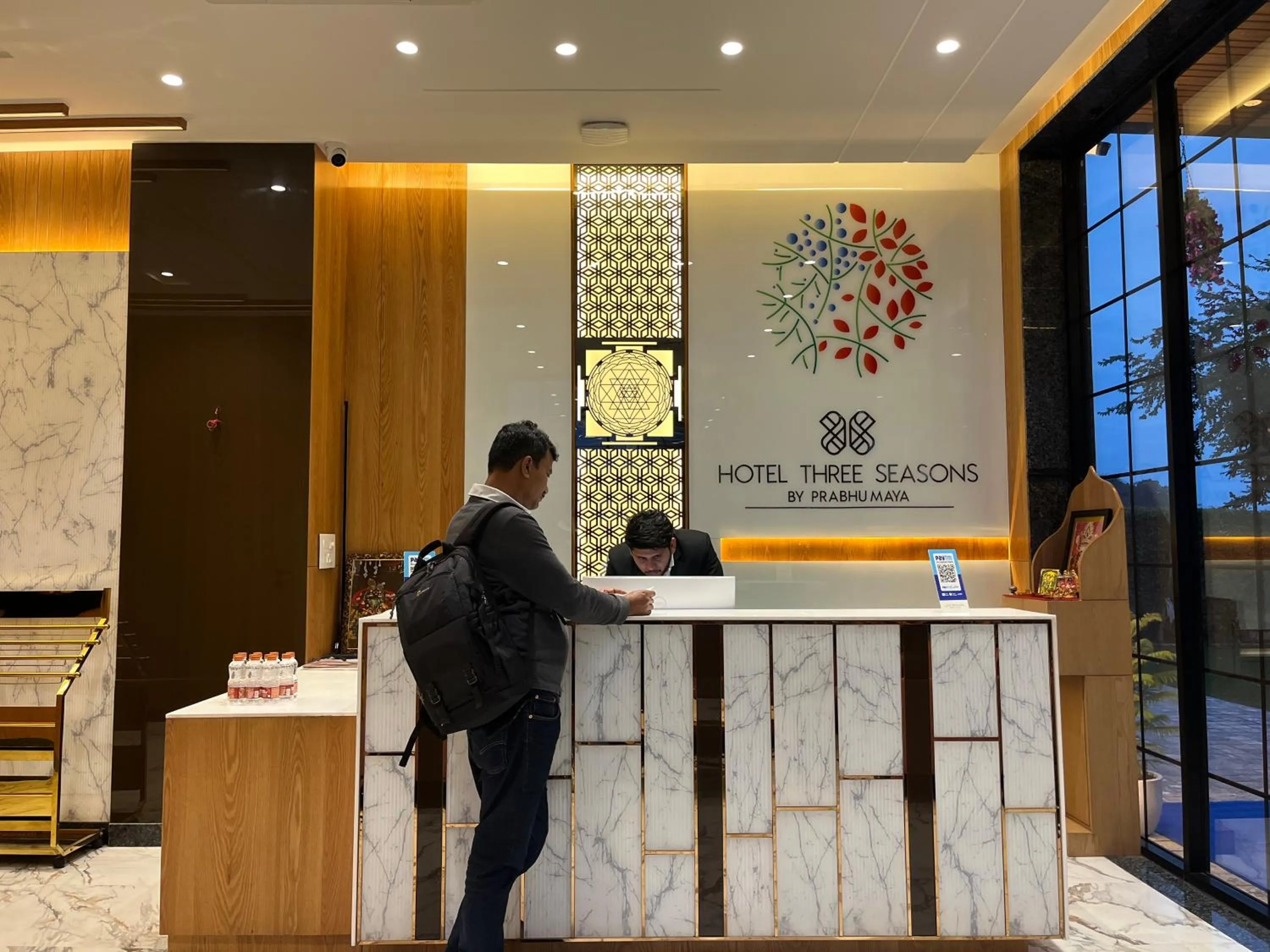 Lobby or reception in Hotel Three Seasons