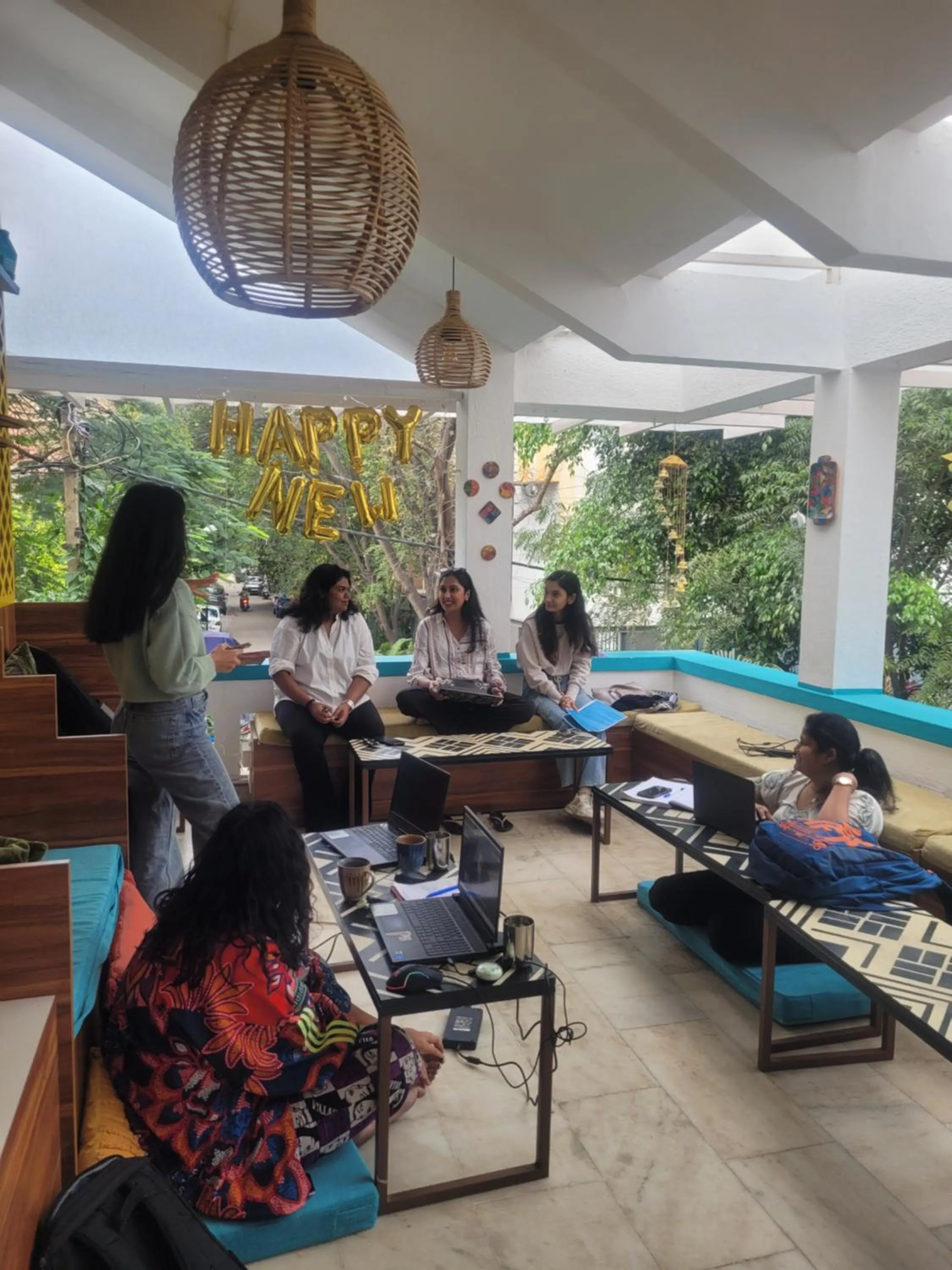 Patio in House of Stories - Indiranagar