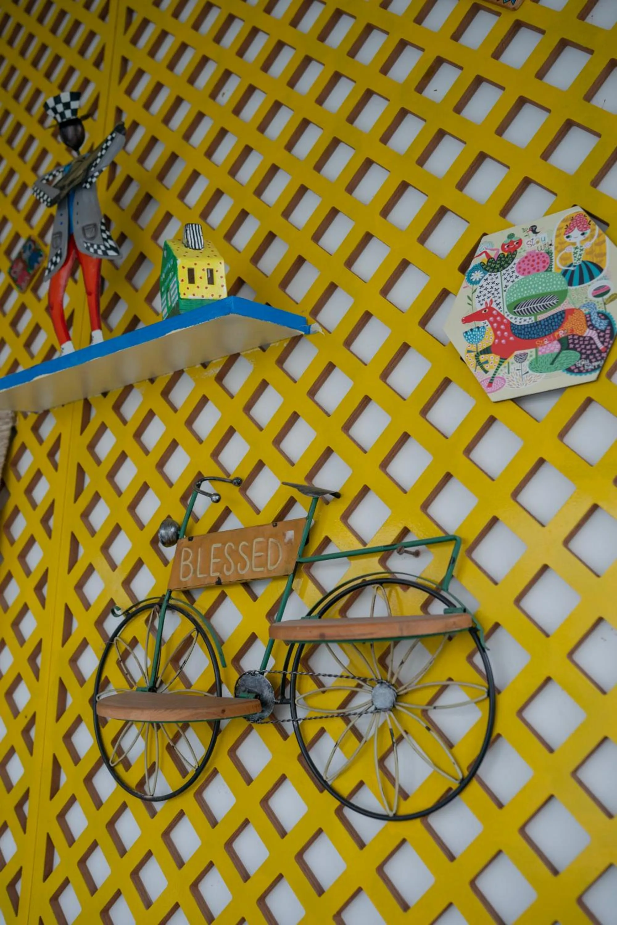 Decorative detail in House of Stories - Indiranagar