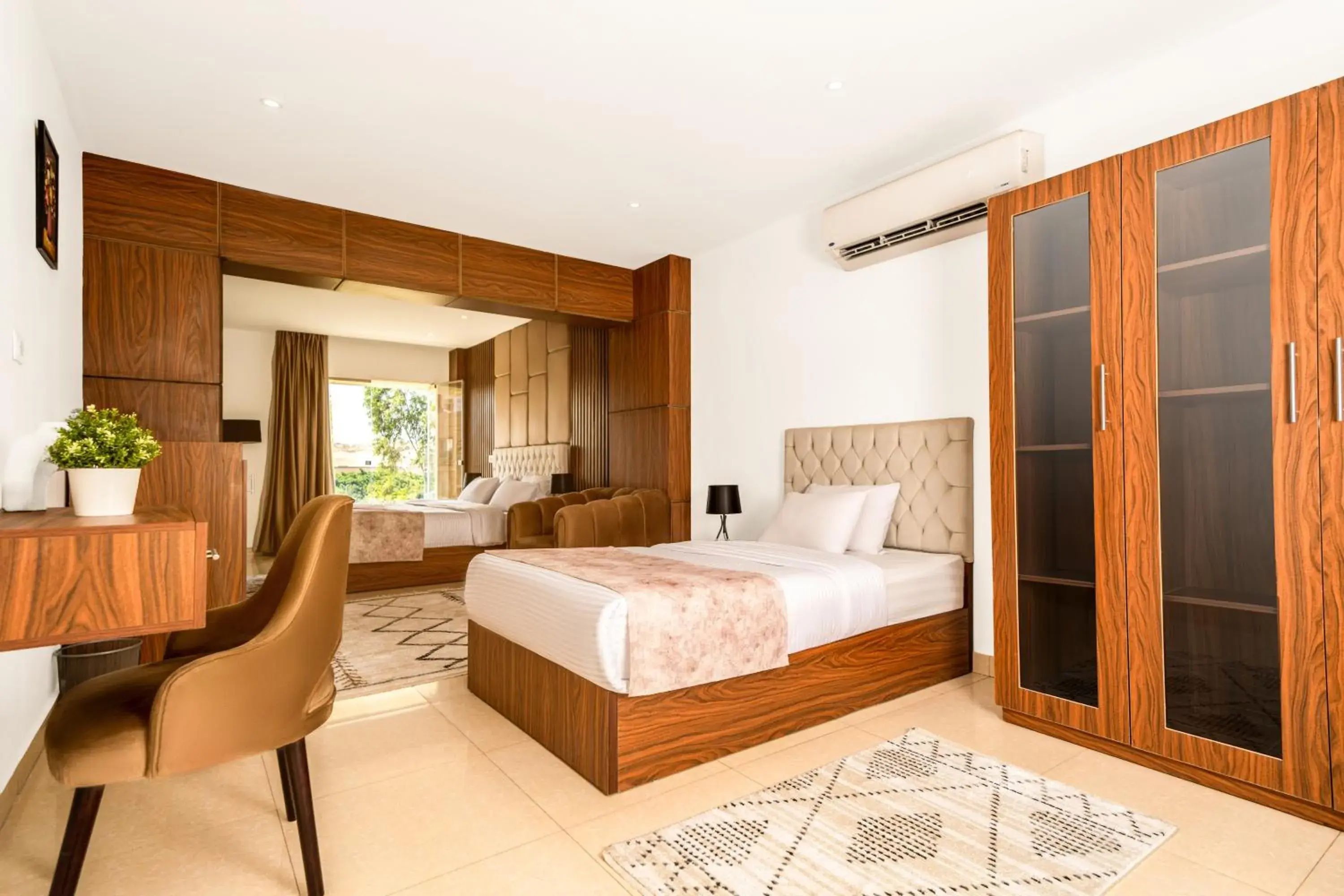 Bed in King Pyramids View Hotel Bed in King Pyramids View Hotel