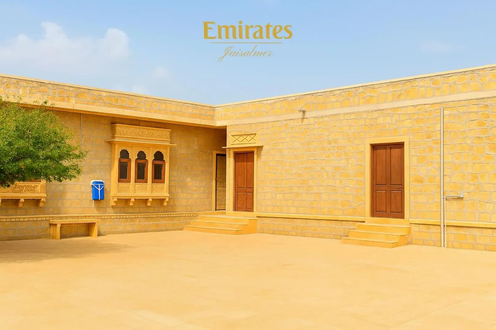 Property building in Emirates Luxury Desert Camps Property building in Emirates Luxury Desert Camps