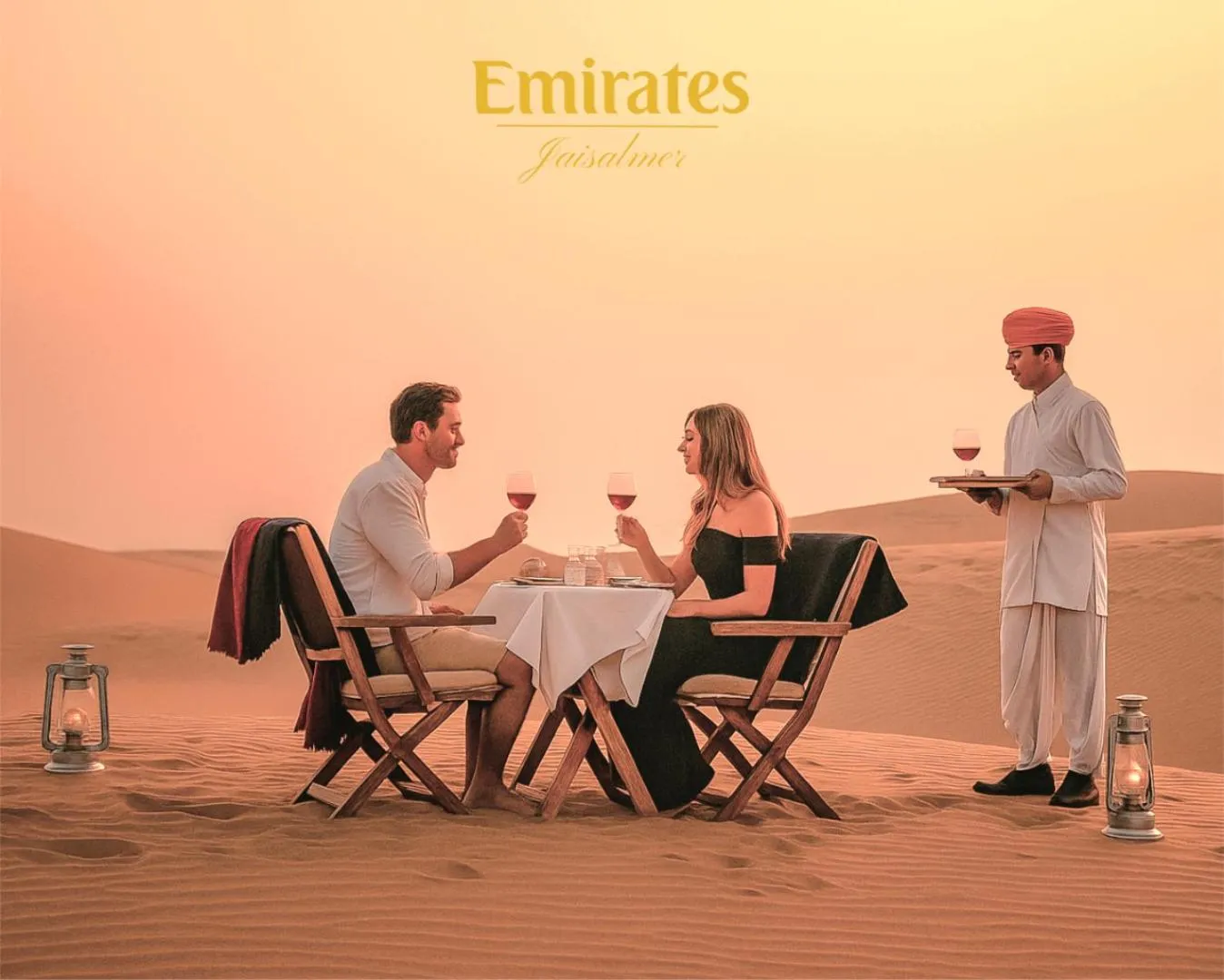 Natural landscape in Emirates Luxury Desert Camps