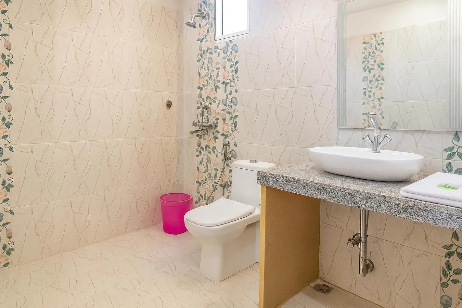 Shower in Emirates Luxury Desert Camps