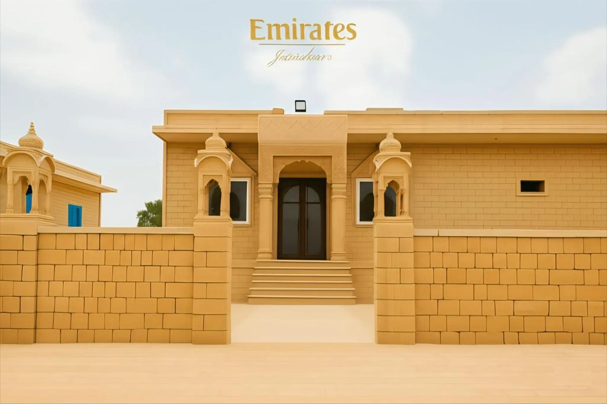 Property building in Emirates Luxury Desert Camps