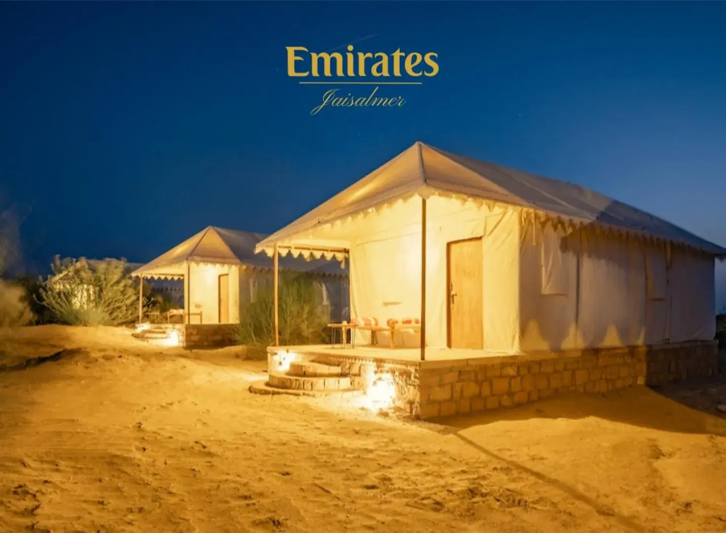 Property building in Emirates Luxury Desert Camps Property building in Emirates Luxury Desert Camps