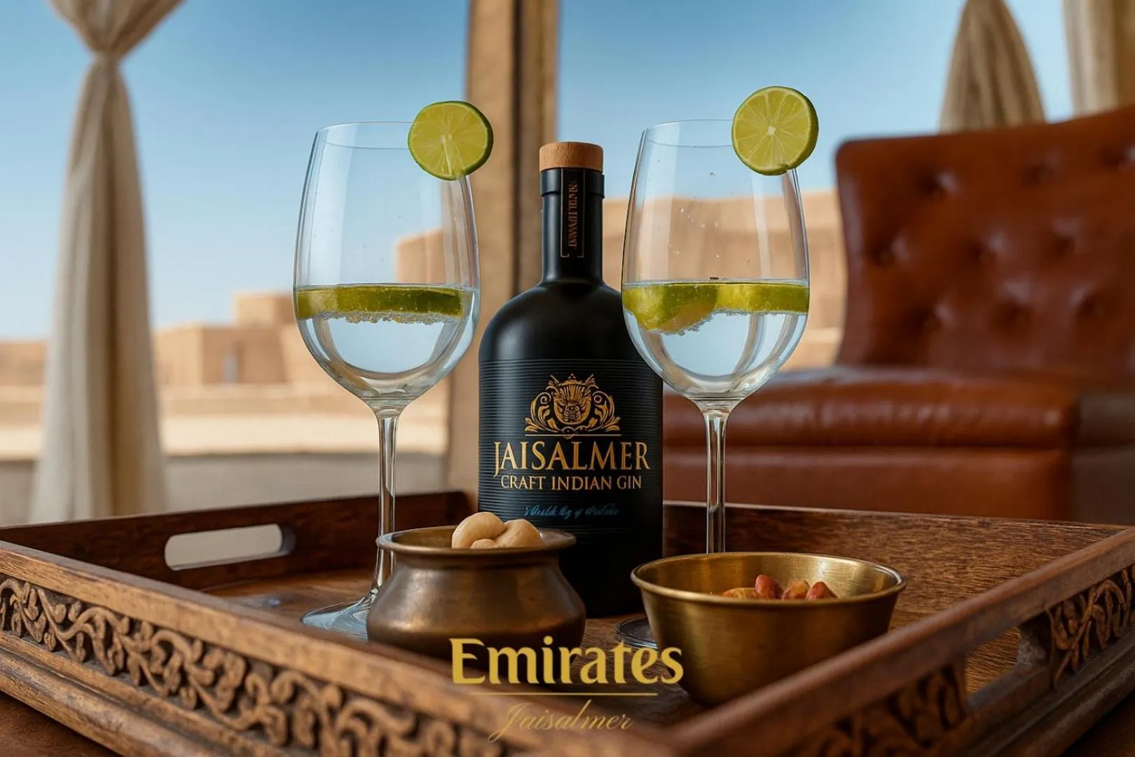 Food and drinks in Emirates Luxury Desert Camps
