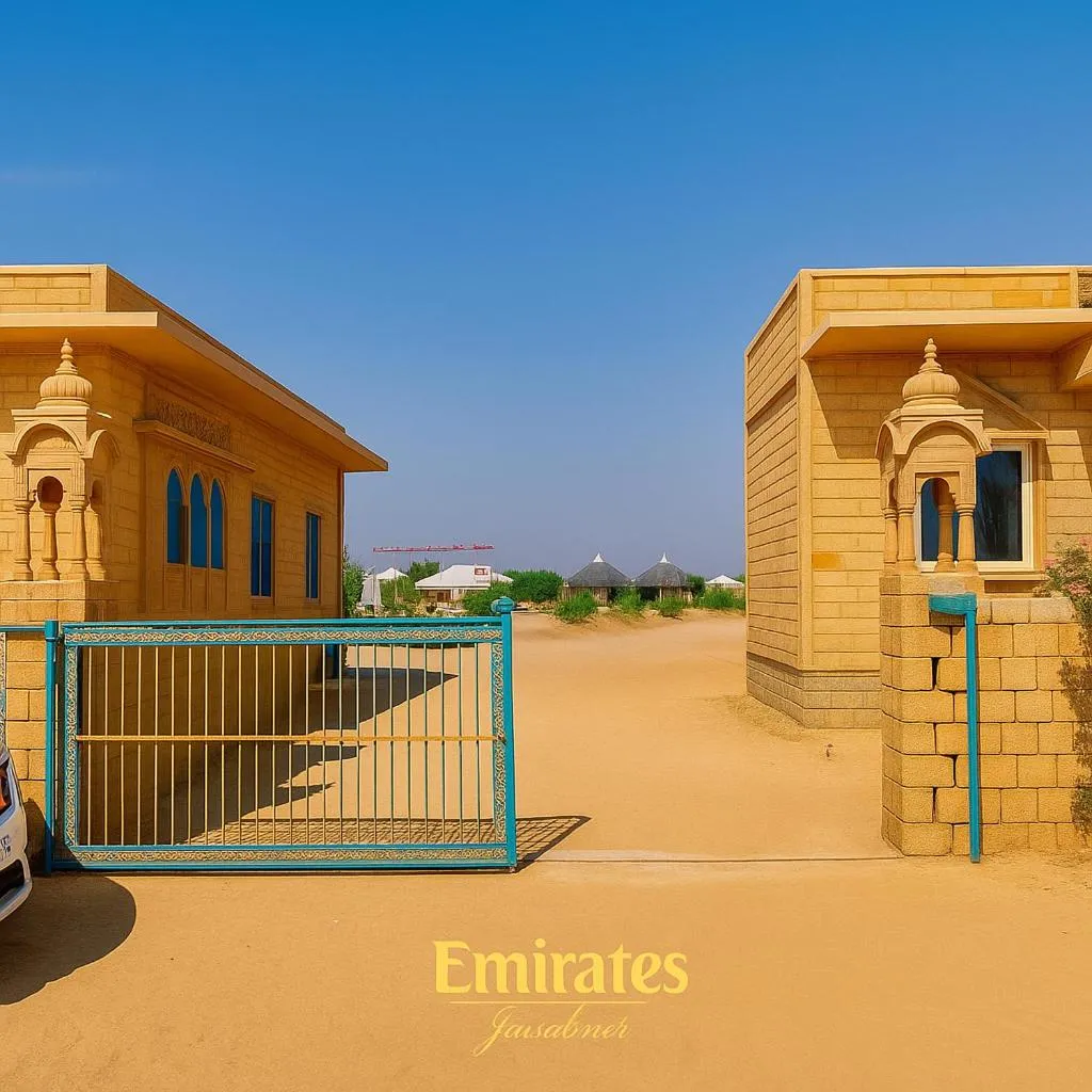 Property building in Emirates Luxury Desert Camps