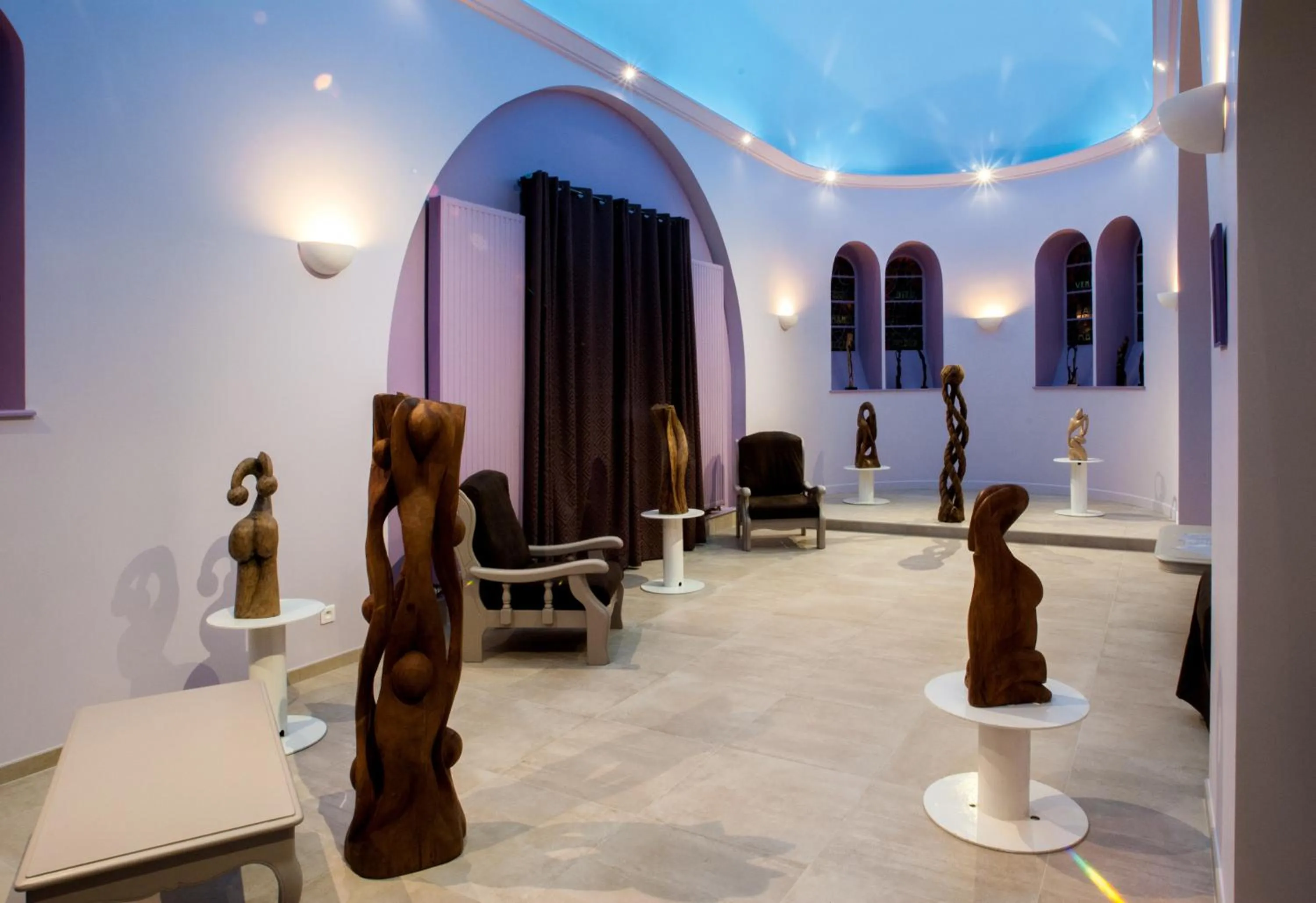 Decorative detail in Hôtel Le Haut des Lys