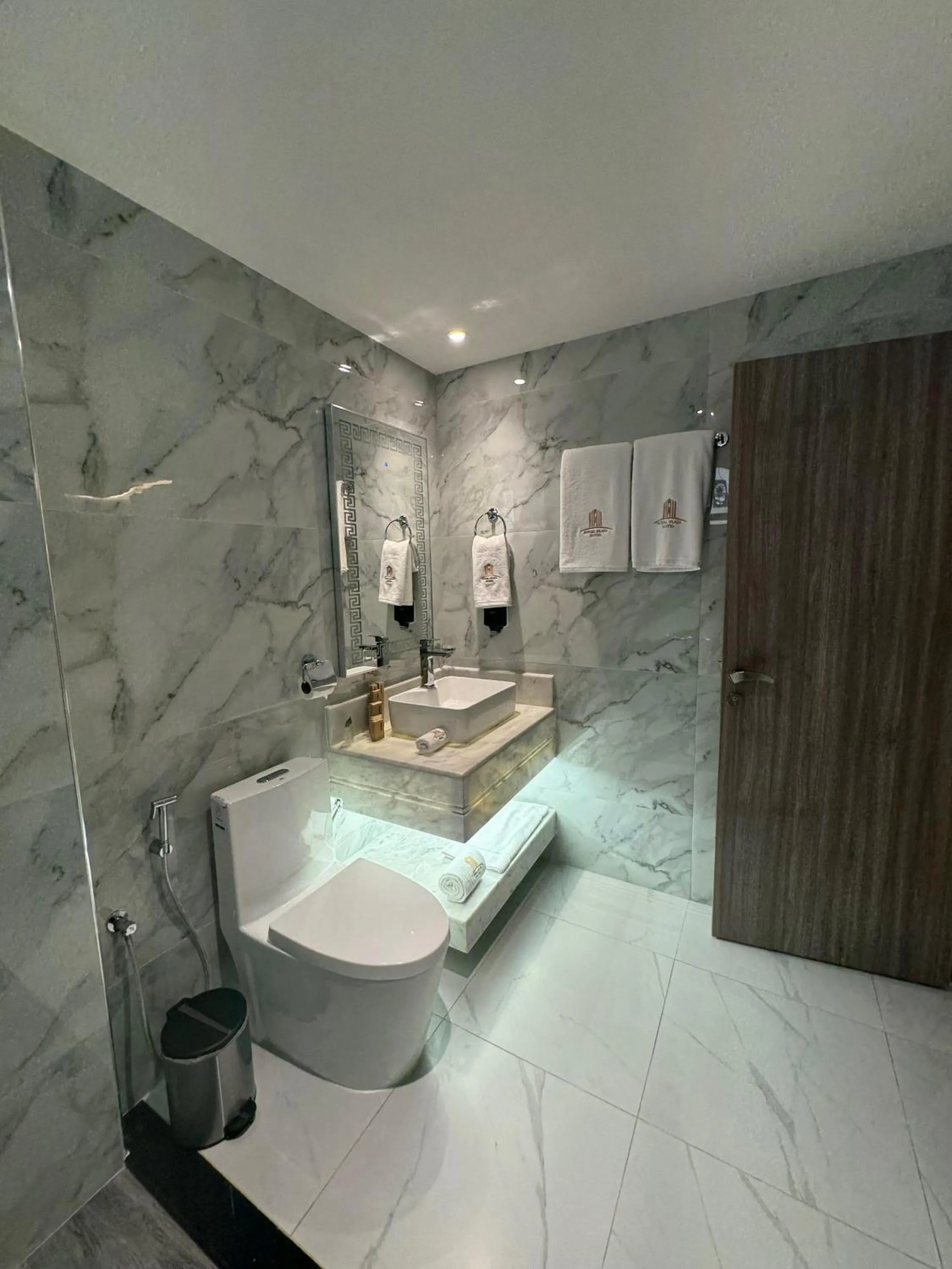 Shower in Royal Plaza Hotel