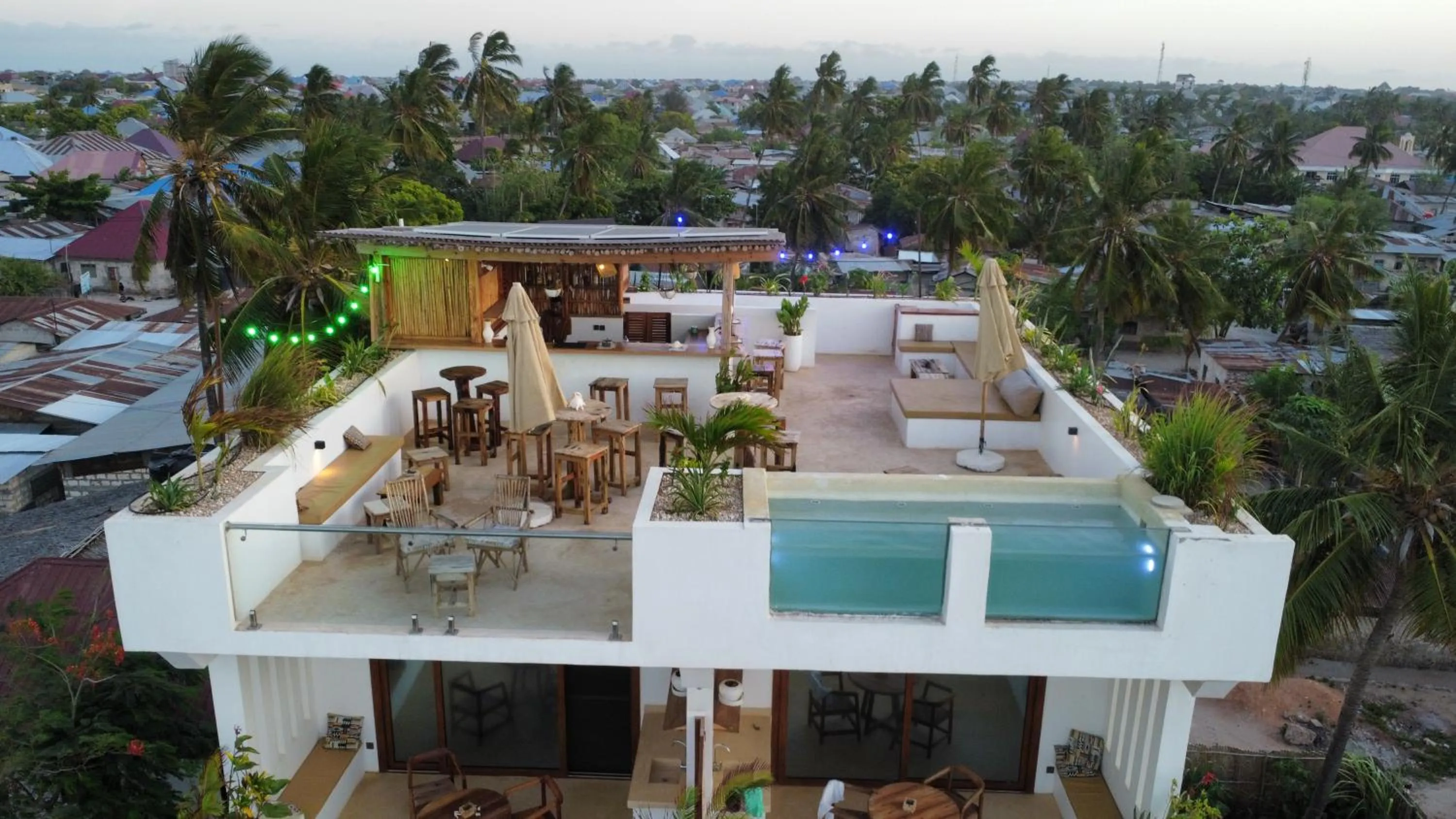 Bird's eye view in Aluna Beach Apartments