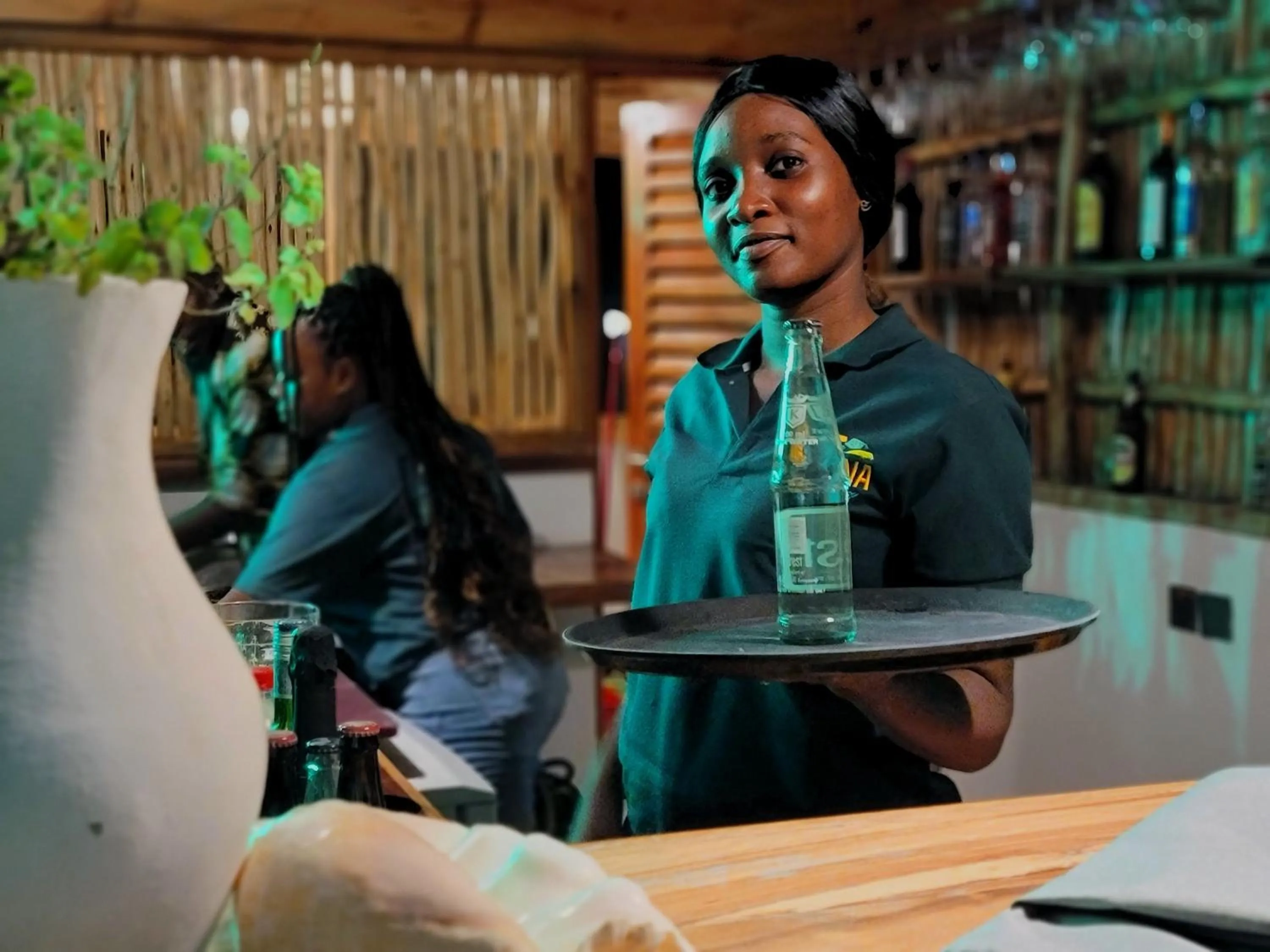 People in Aluna Beach Apartments