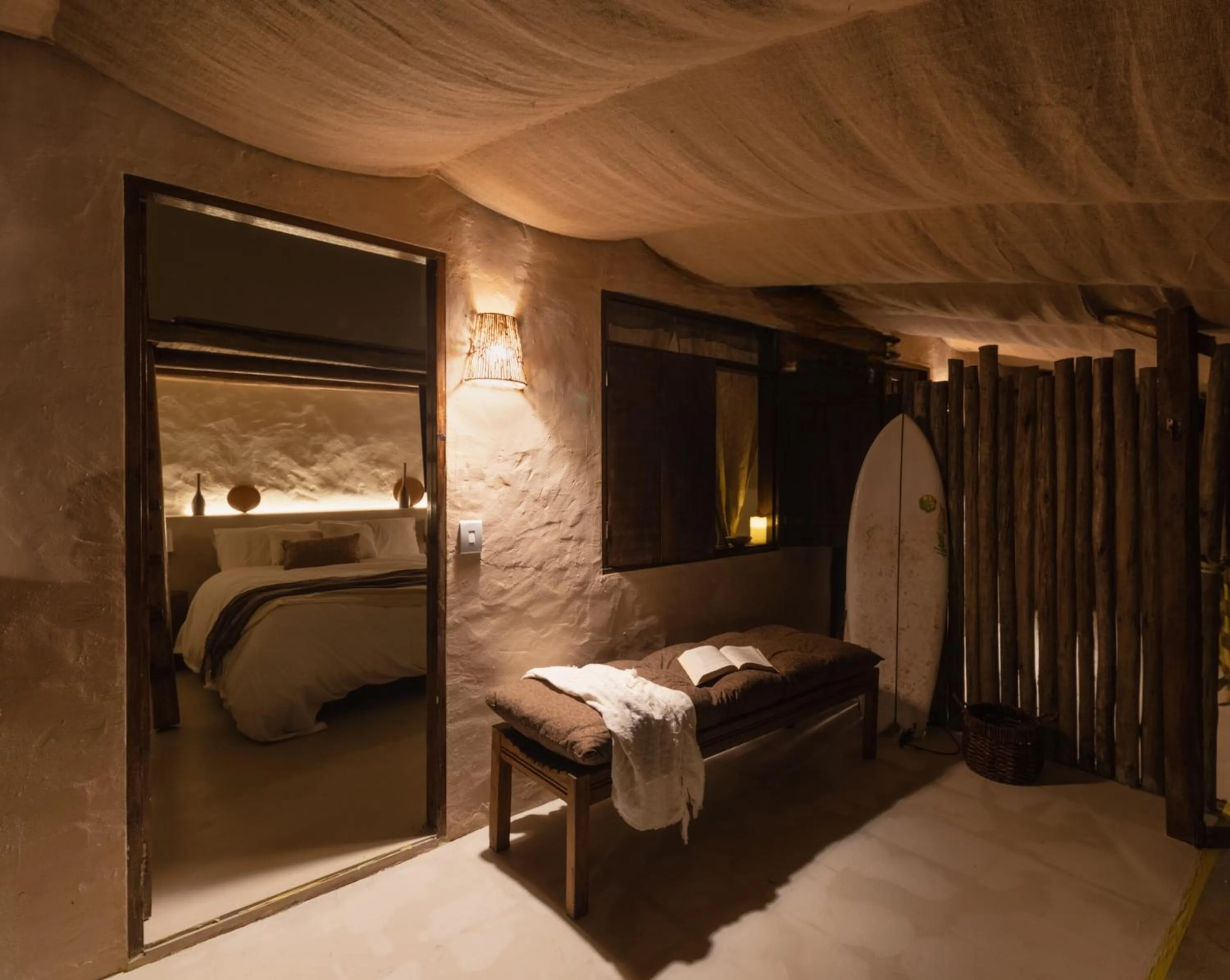 Balcony/Terrace, Bed in Mōmento Itamambuca