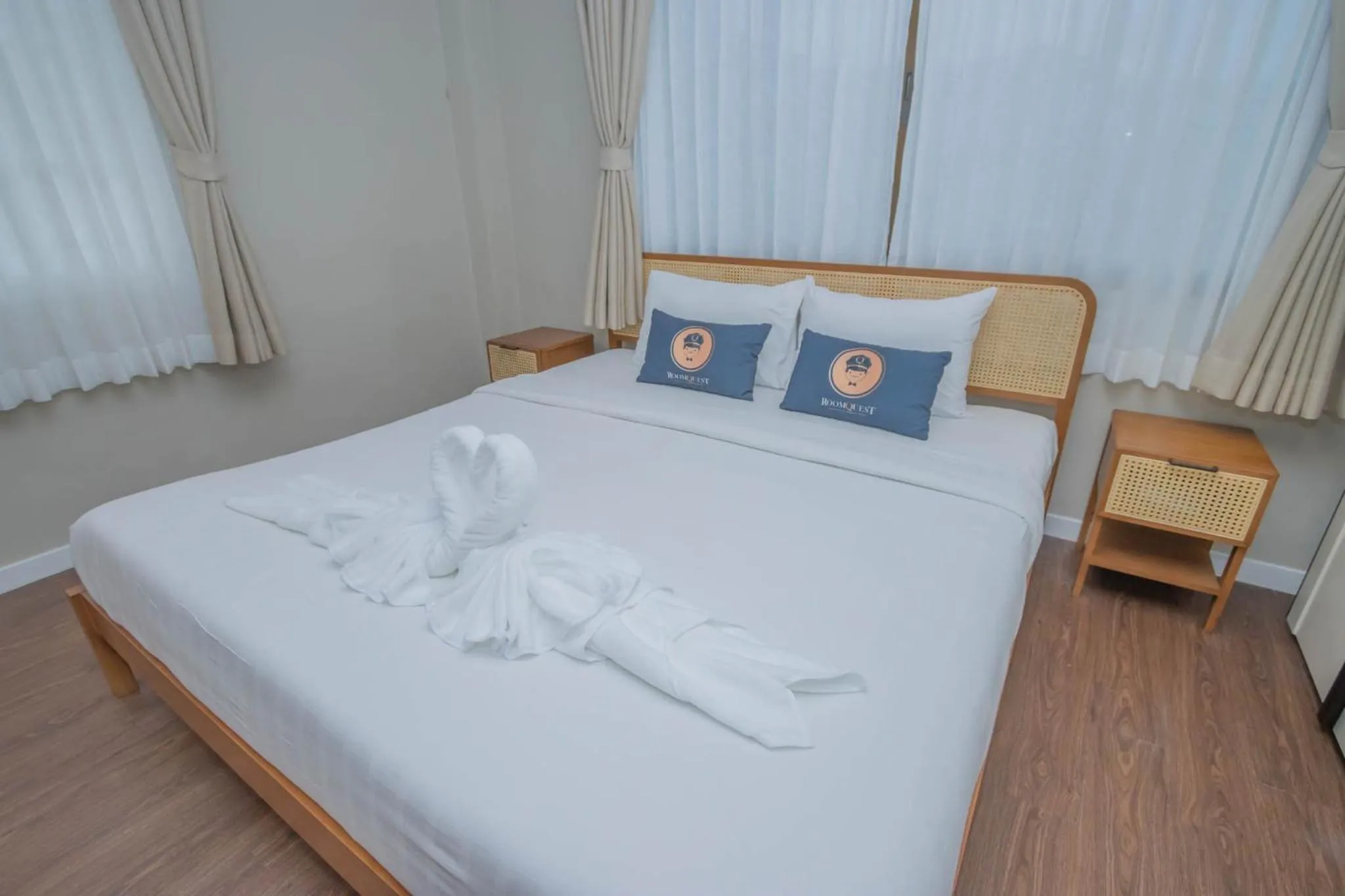 Bed in RoomQuest The Peak Patong Hill