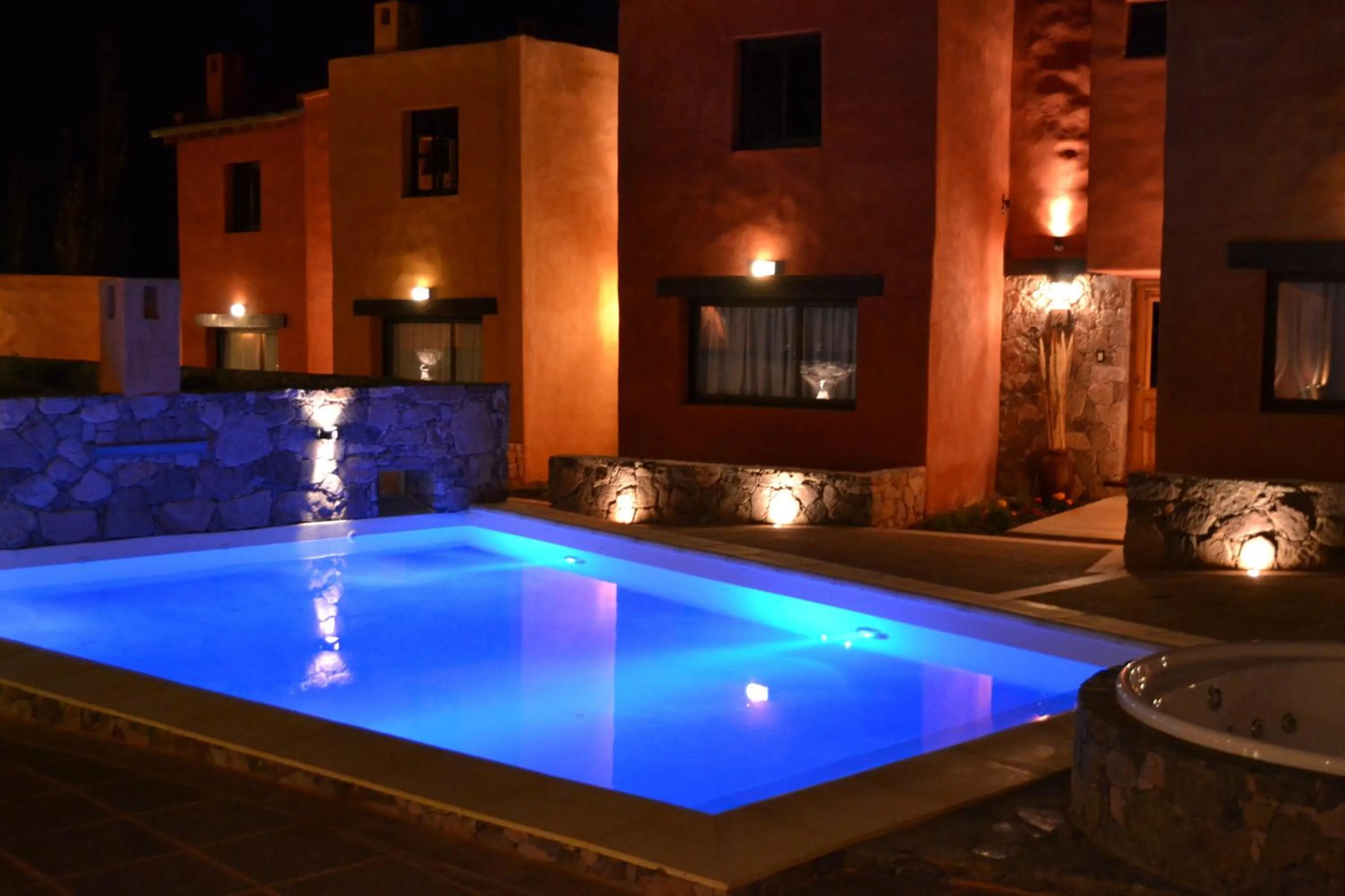 Swimming pool in Colores de Purmamarca