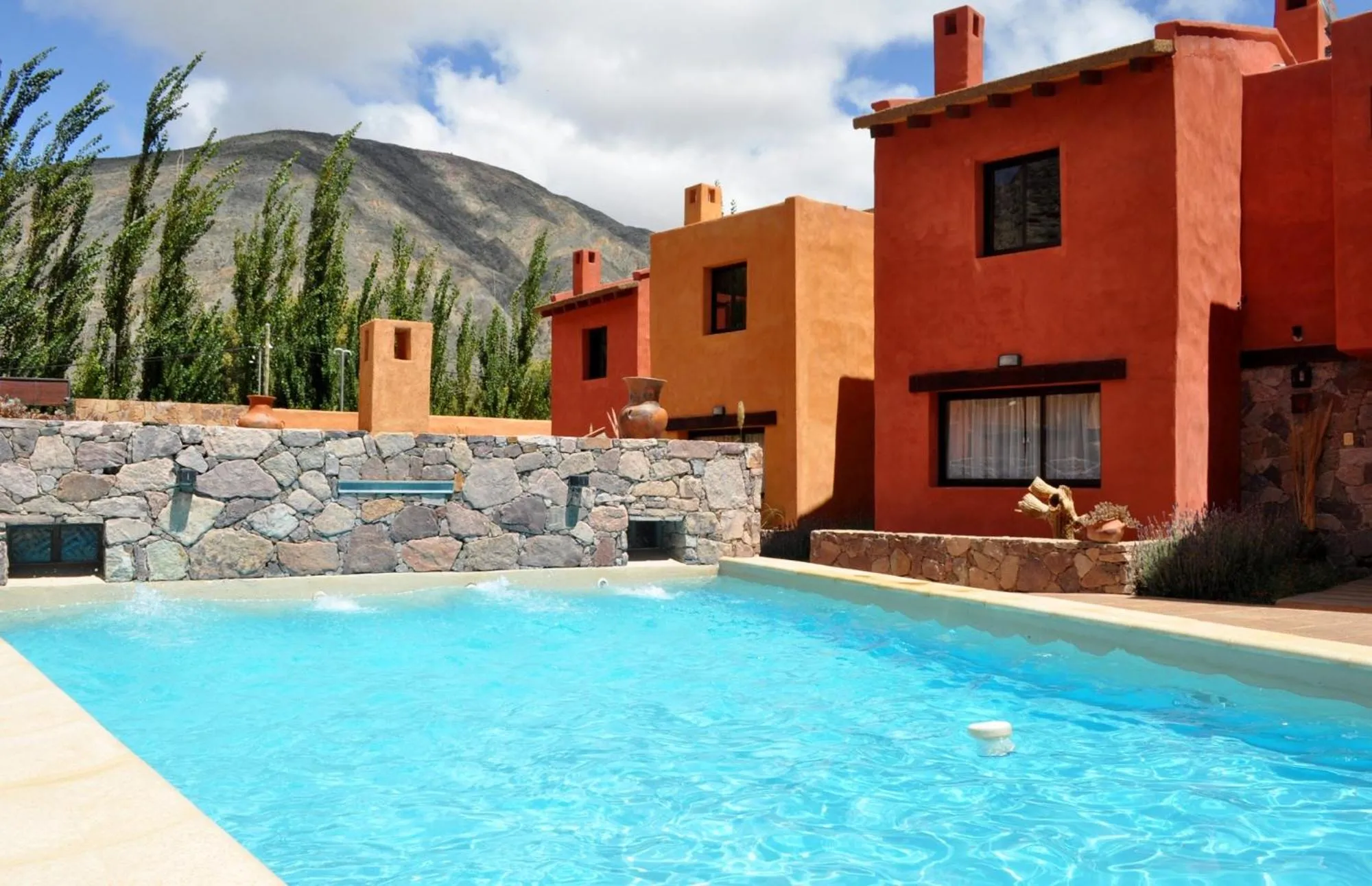 Swimming pool in Colores de Purmamarca