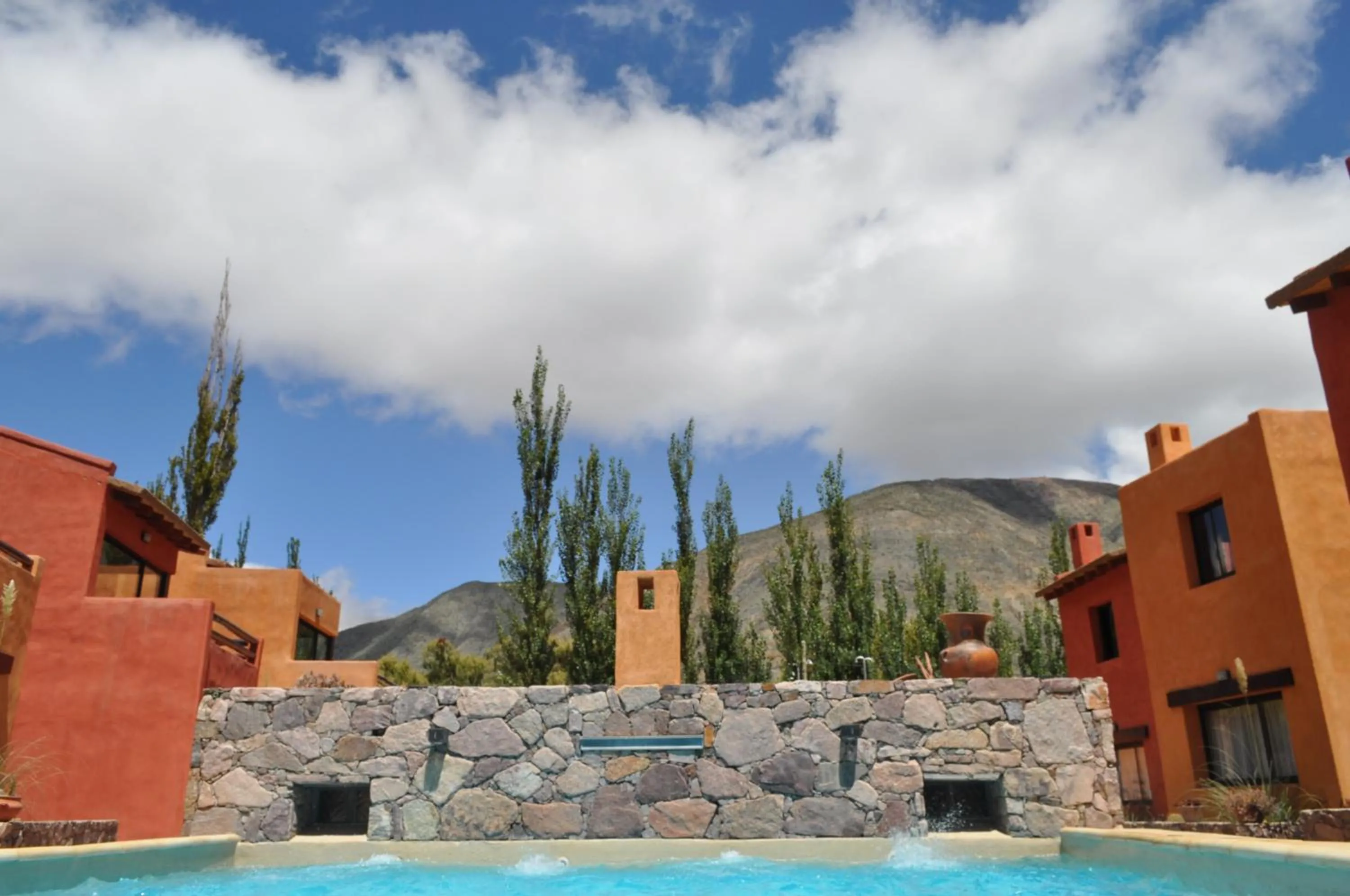 Swimming pool in Colores de Purmamarca