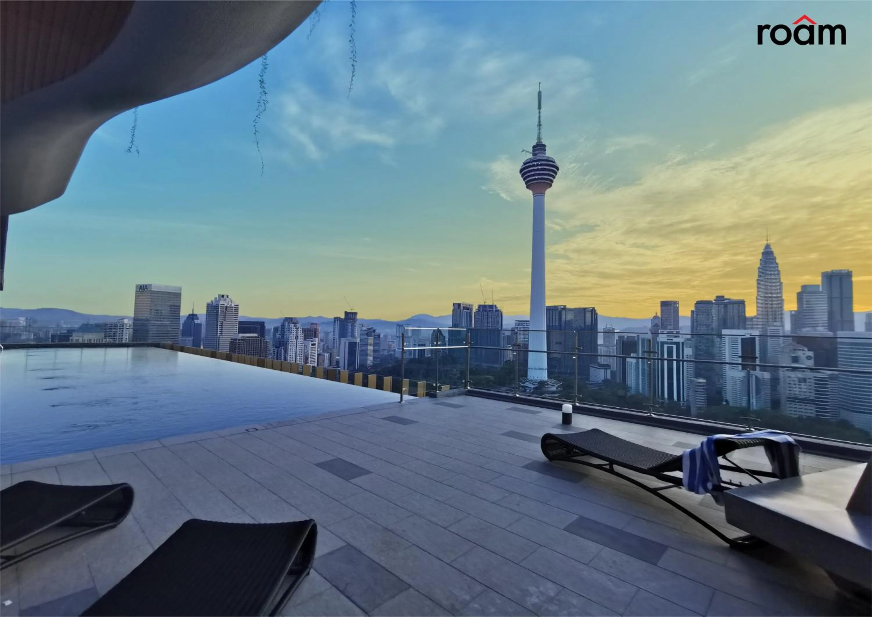 City view in Ceylonz Signature Suites, Bukit Bintang