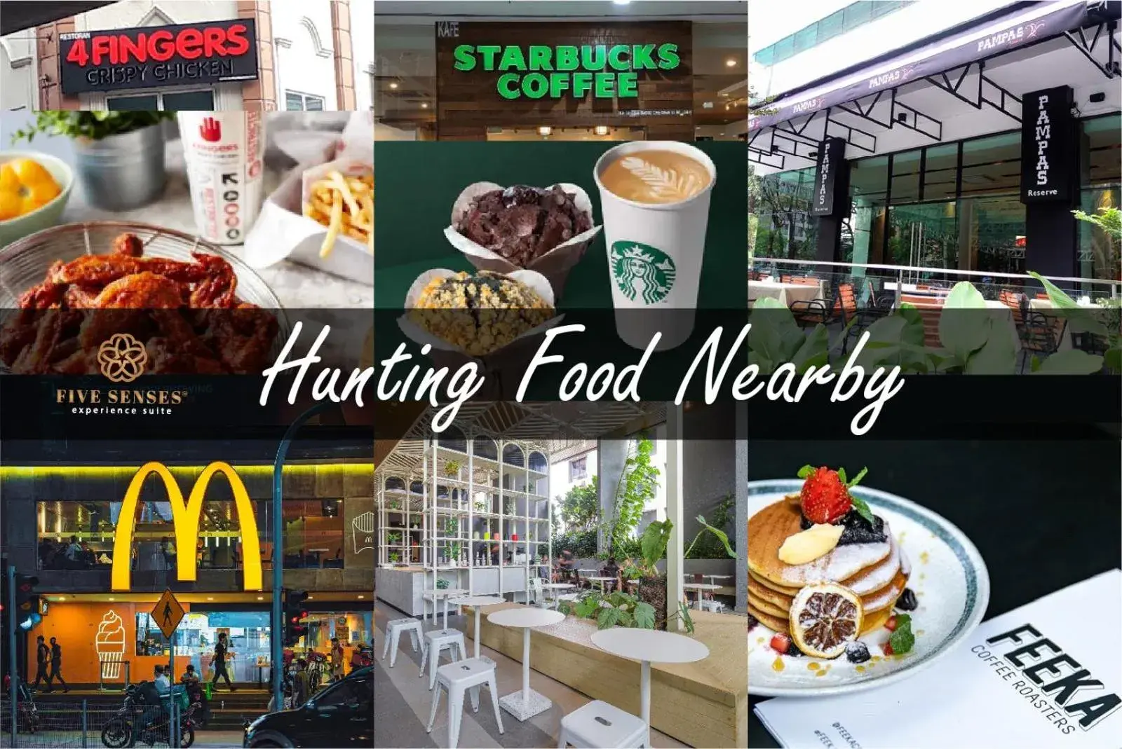 Restaurant/places to eat in Ceylonz Signature Suites, Bukit Bintang Restaurant/places to eat in Ceylonz Signature Suites, Bukit Bintang