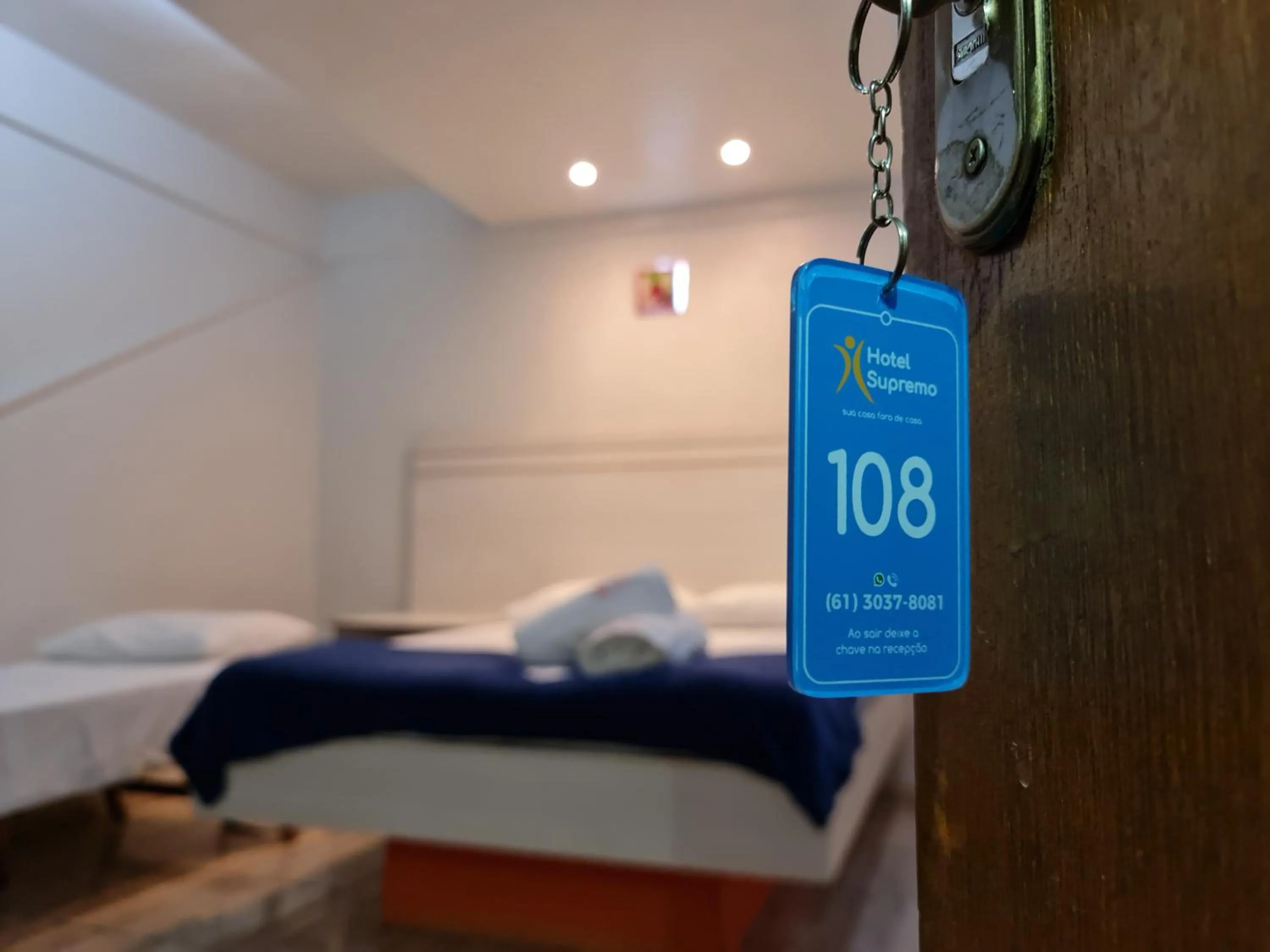 Bedroom, Bed in Hotel Supreme - Pistão Sul - Próximo ao Taguatinga Shopping