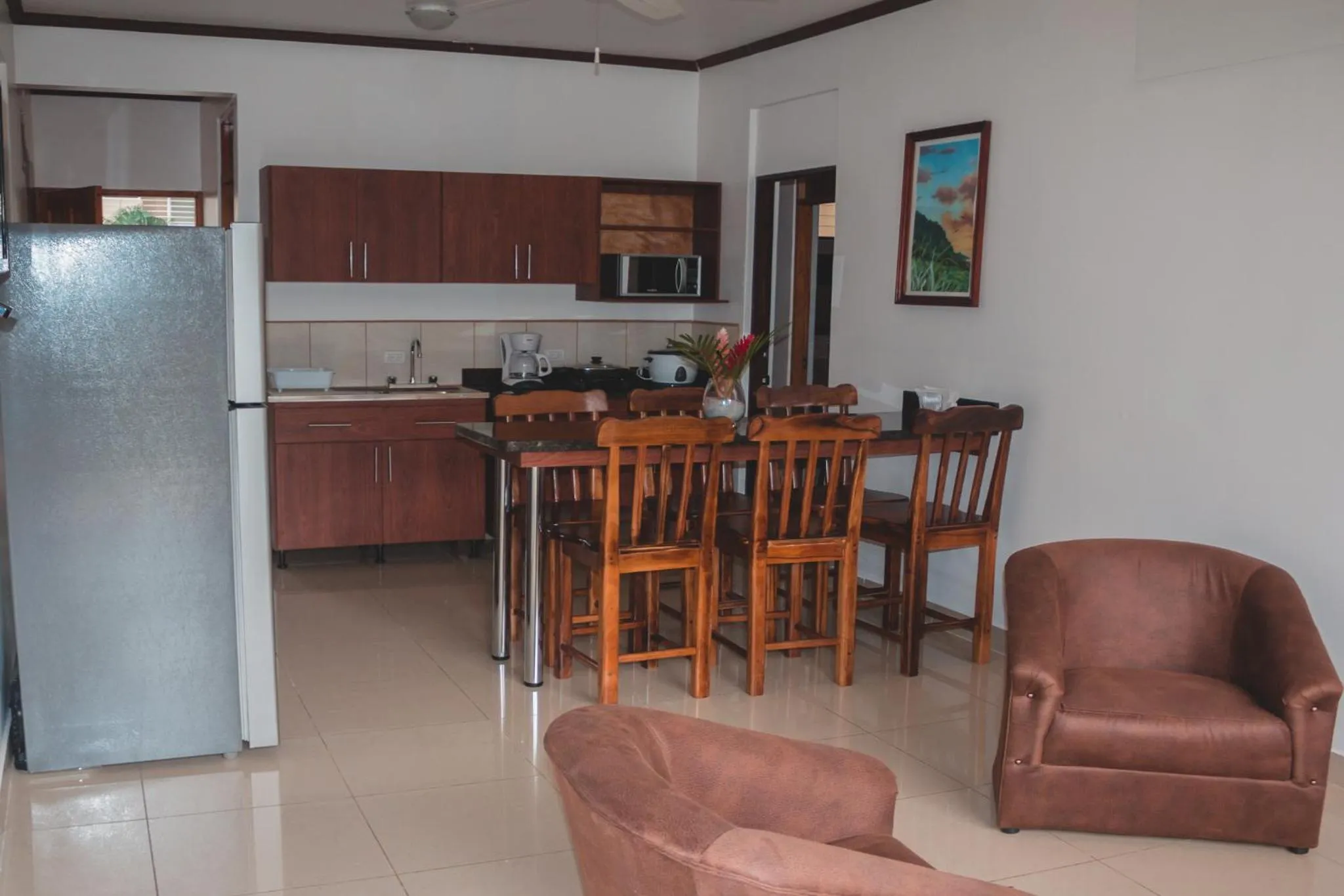 Living room in Hotel Arenas en Punta Leona