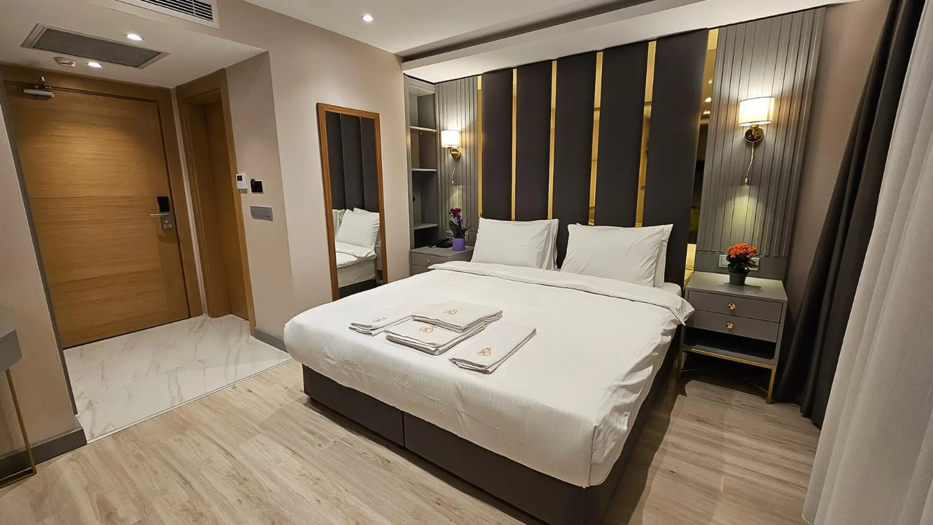 Bed in The Külsümz Hotel