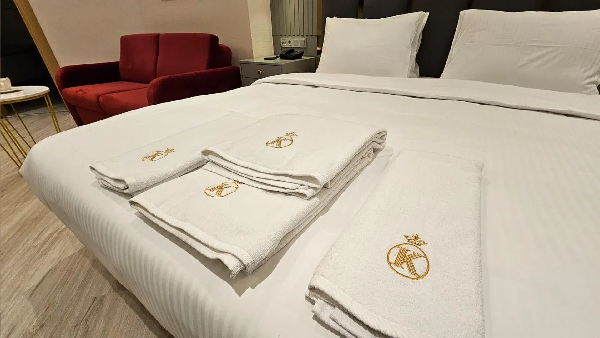 Bed in The Külsümz Hotel Bed in The Külsümz Hotel