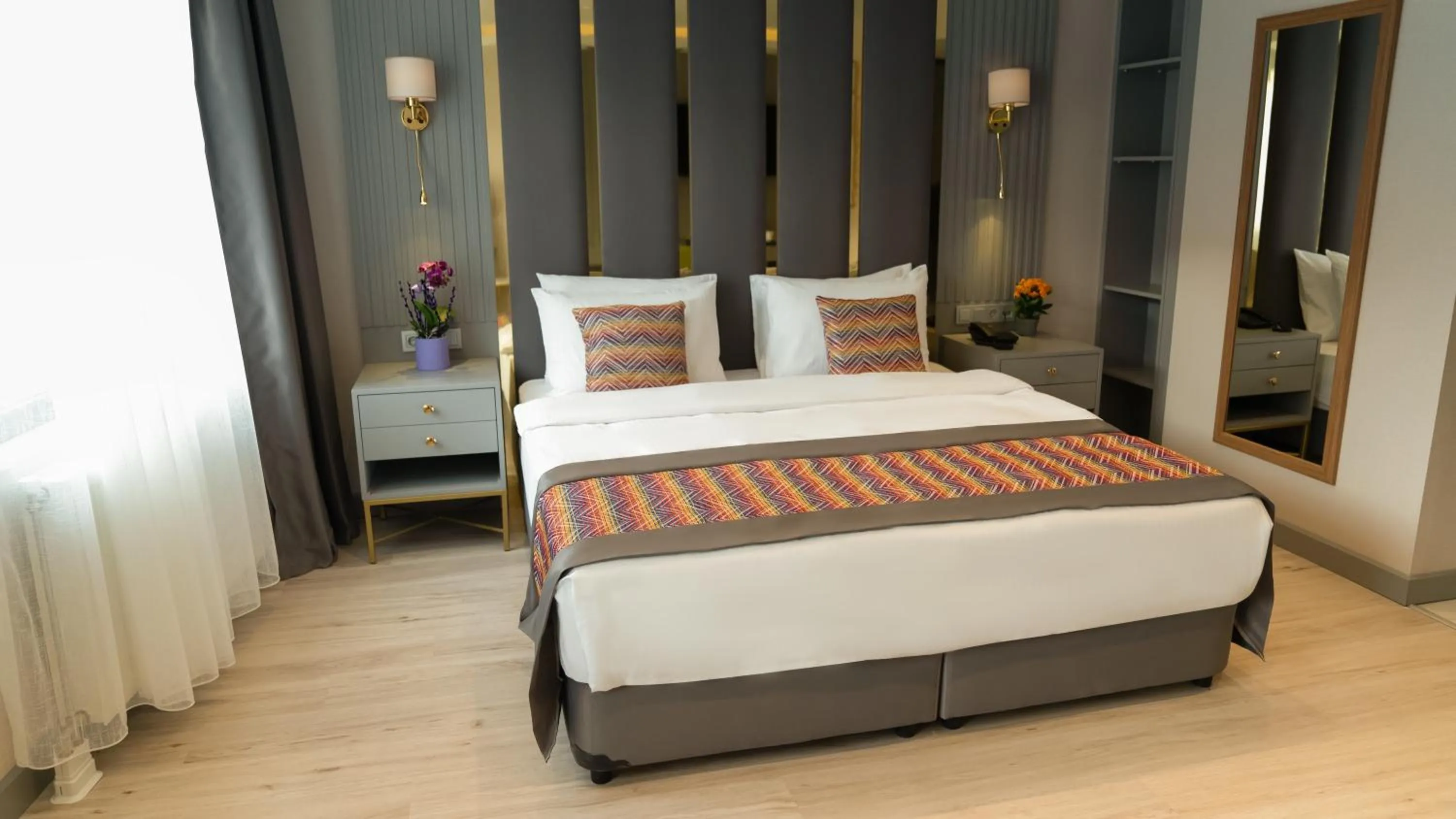 Bed in The Külsümz Hotel