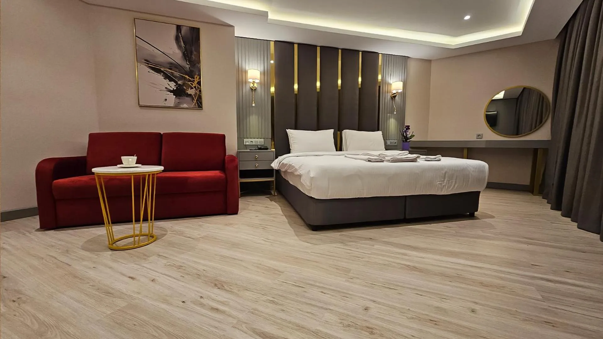 Photo of the whole room, Bed in The Külsümz Hotel