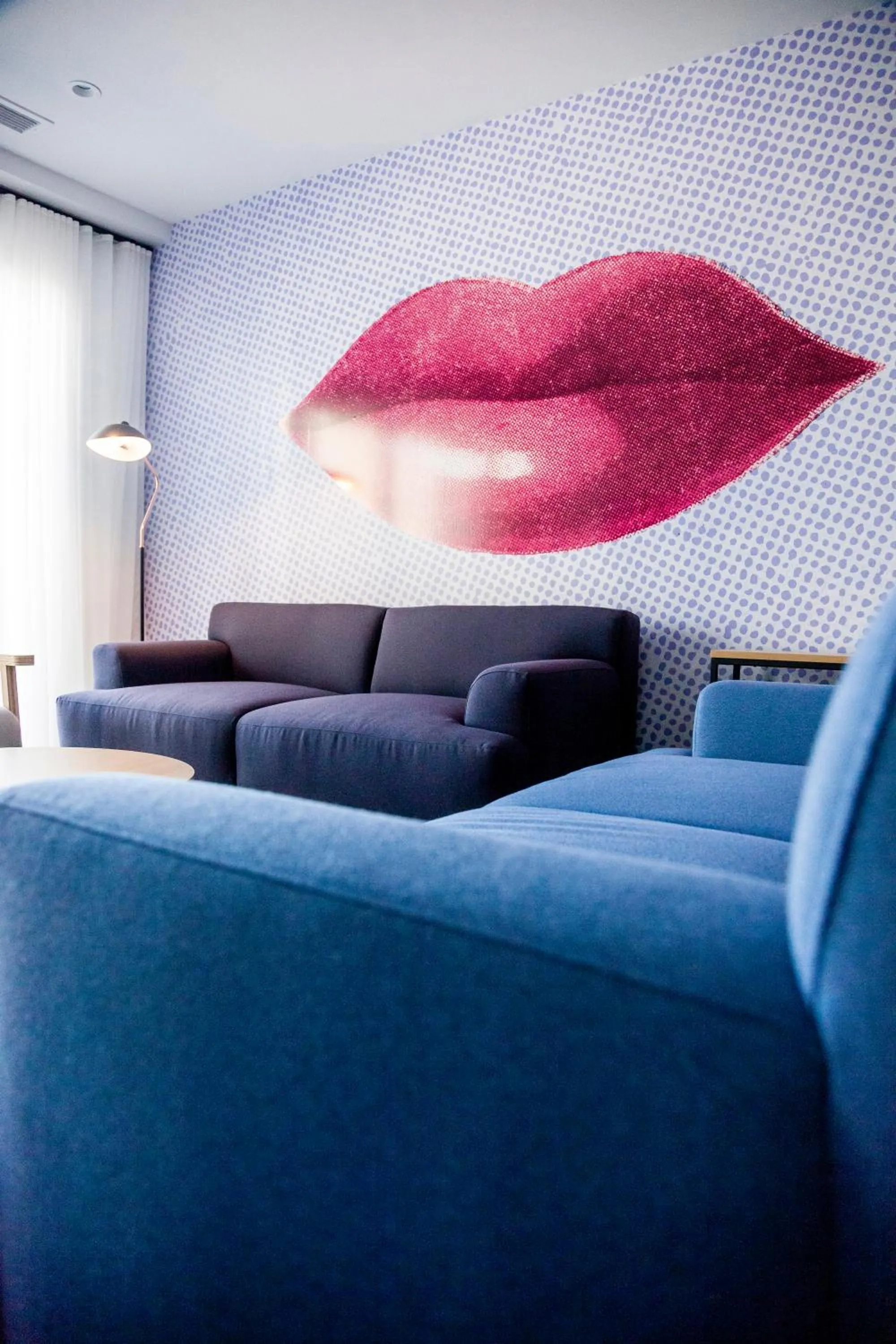 Living room in The Laundry Rooms Gaslight Cambridge