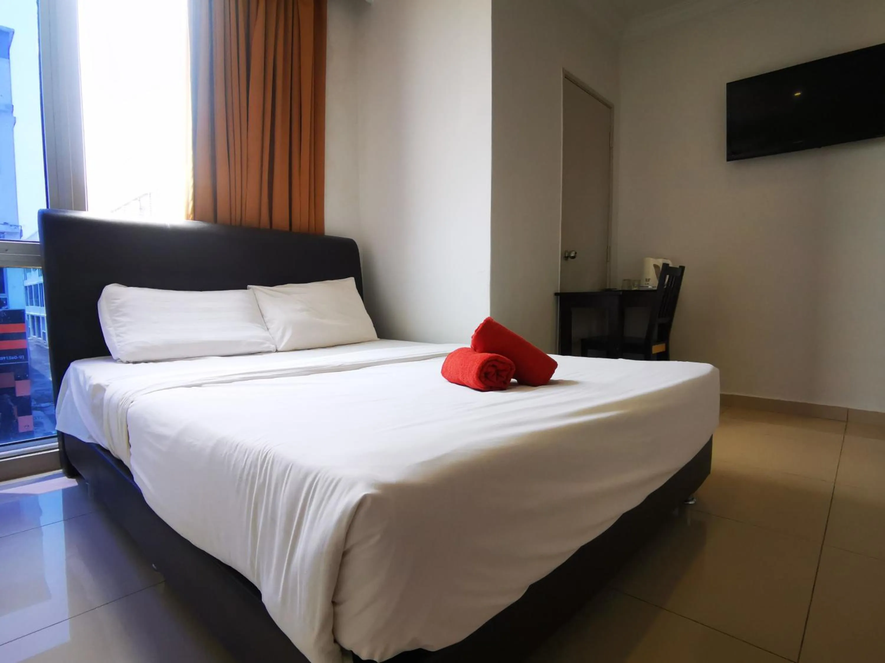 Bed in Clover Hotel Port Dickson