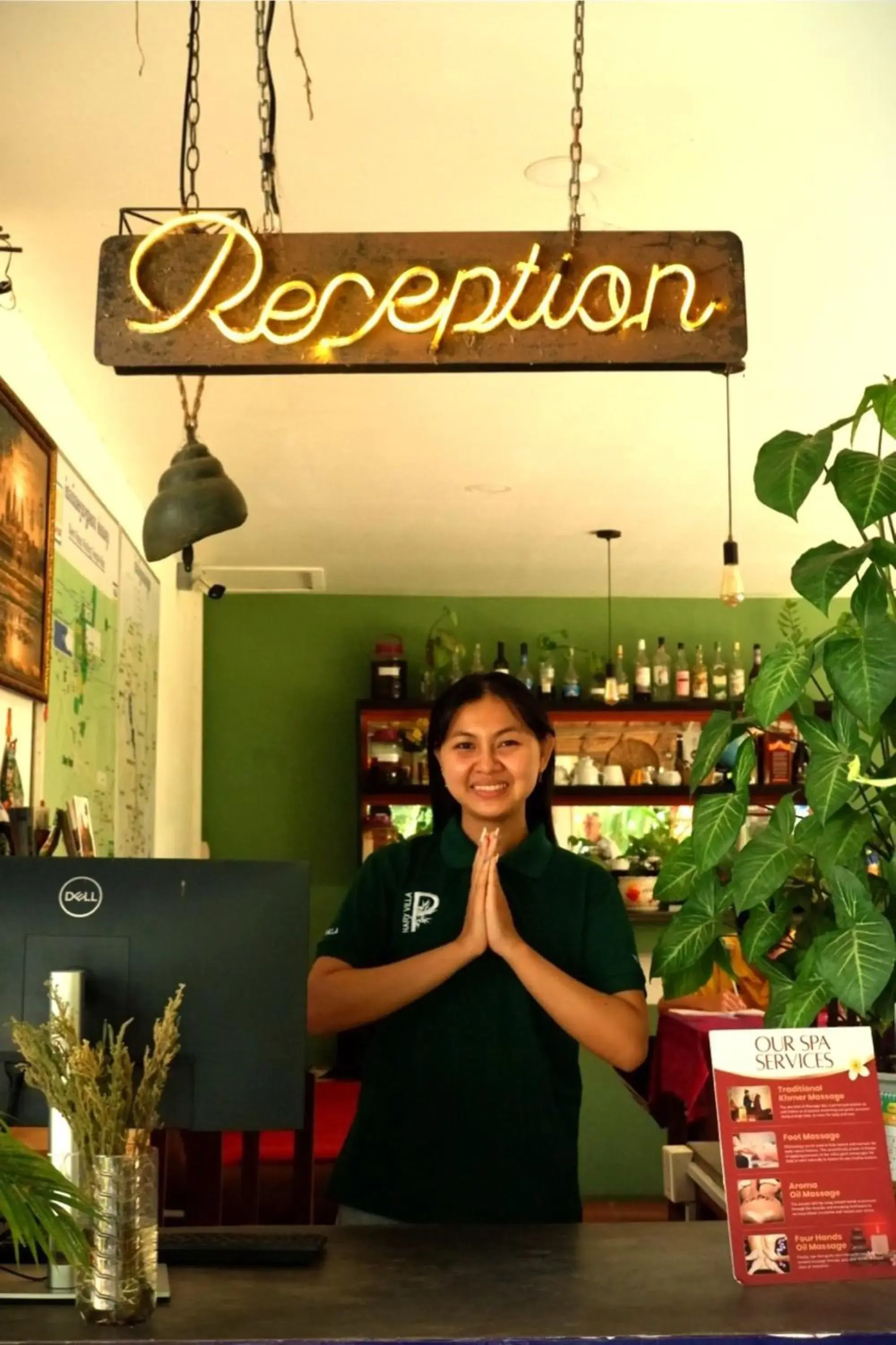 Lobby or reception in Nary Villa Lobby or reception in Nary Villa