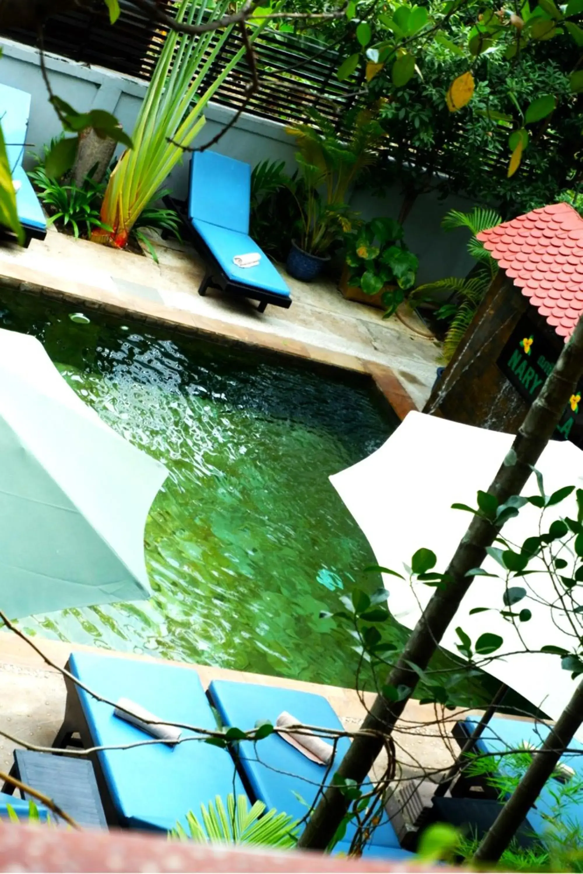 Swimming pool in Nary Villa Swimming pool in Nary Villa