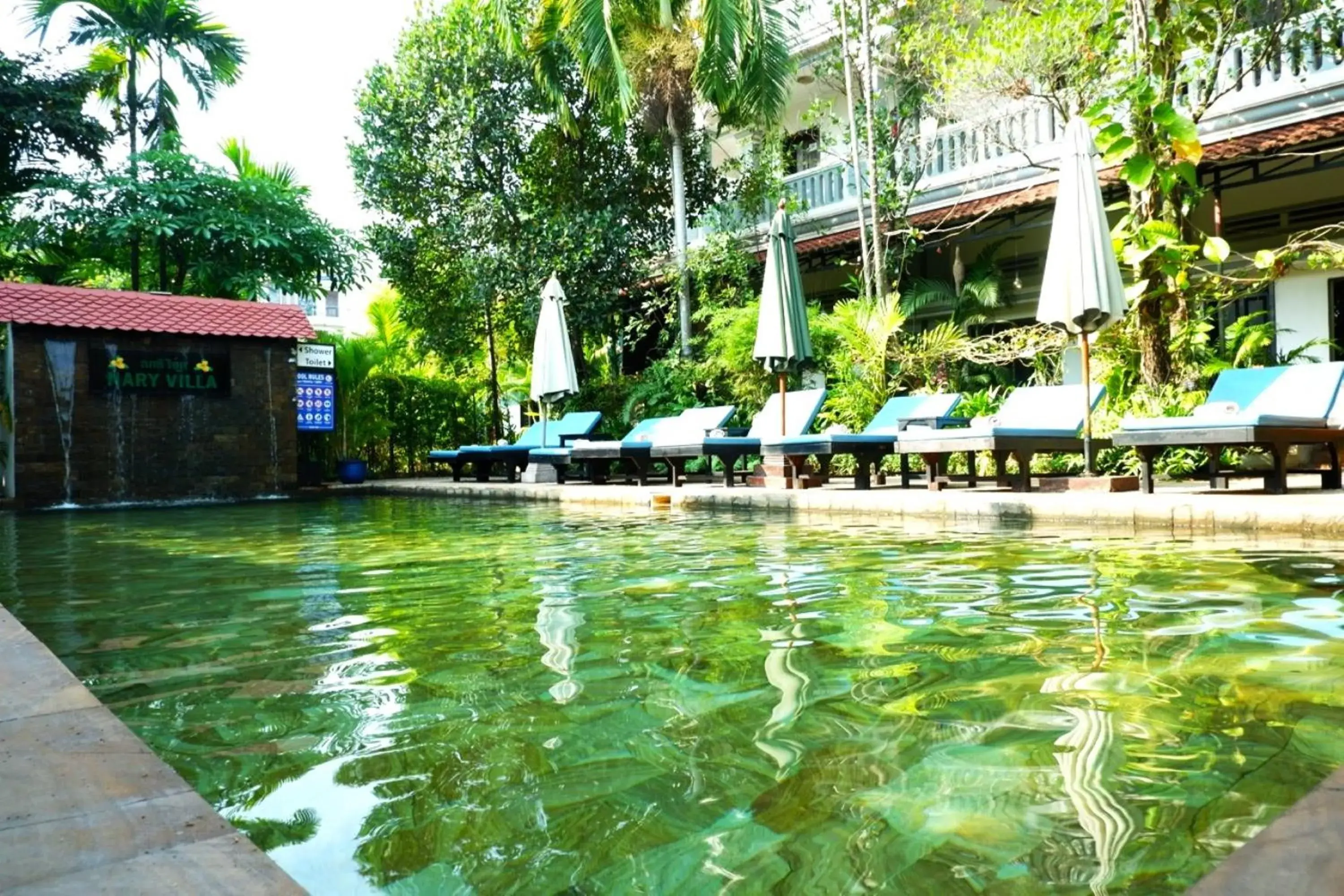 Swimming pool in Nary Villa Swimming pool in Nary Villa