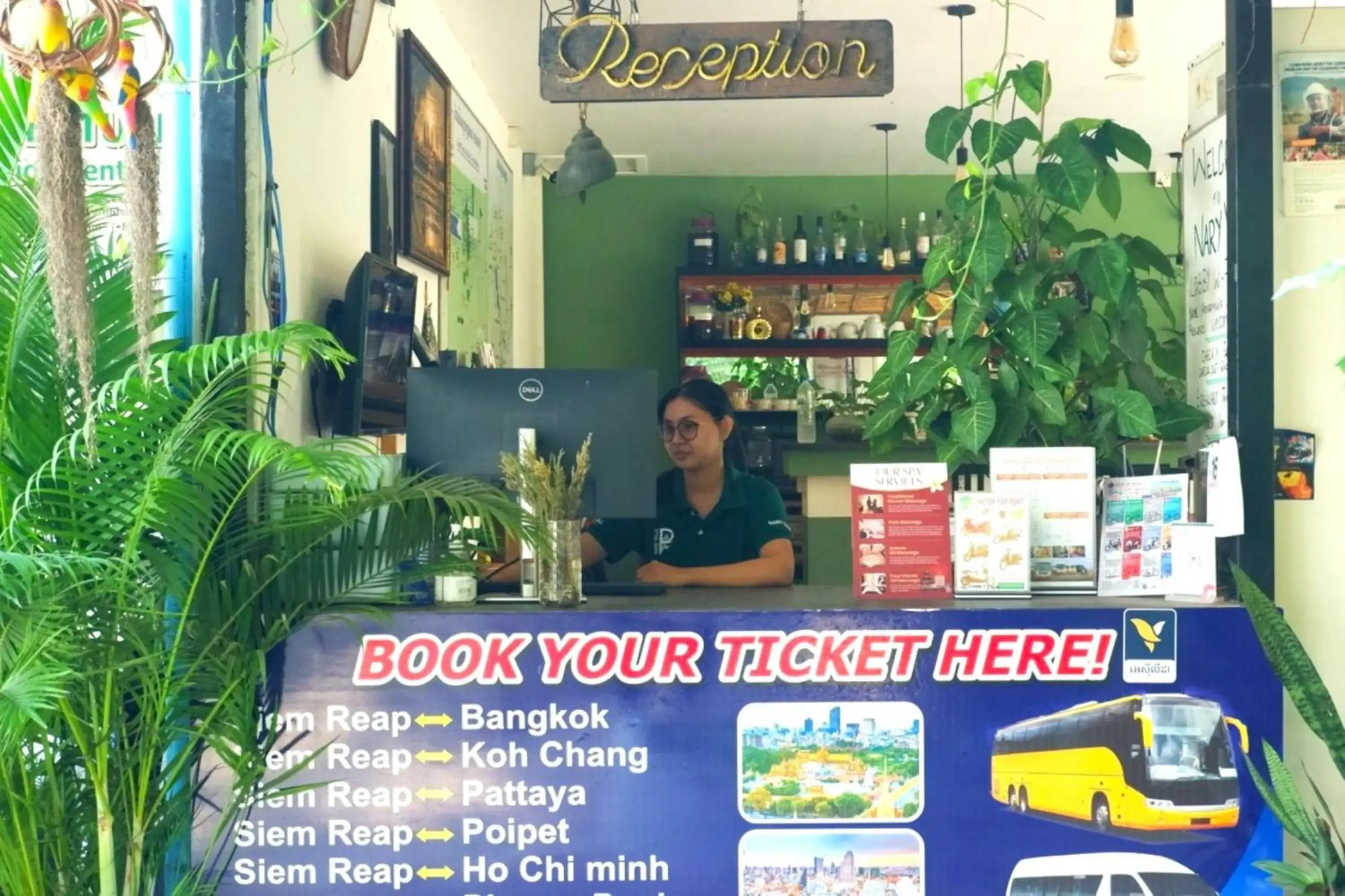 Lobby or reception in Nary Villa Lobby or reception in Nary Villa